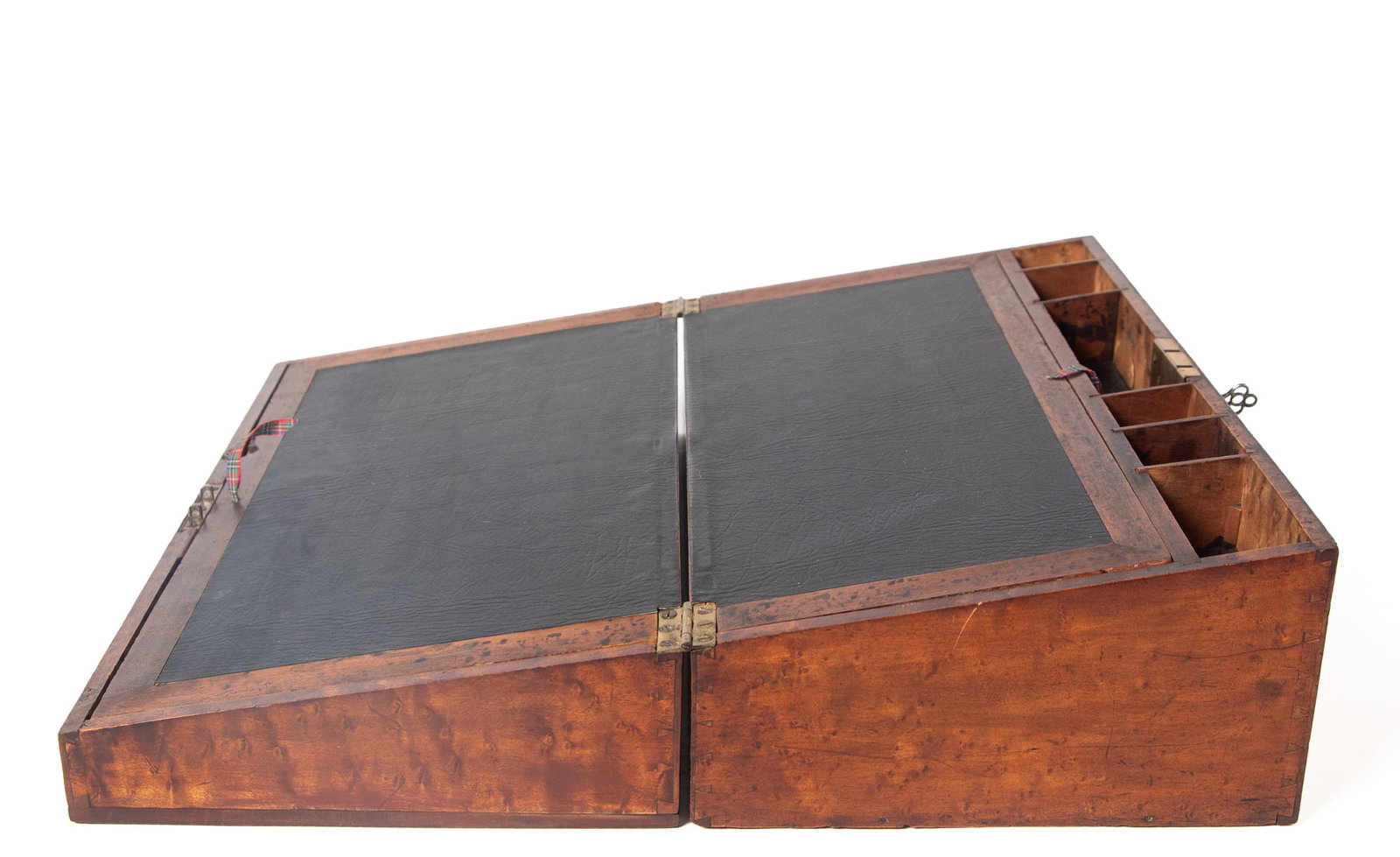 BIRD'S-EYE MAPLE LAP DESK. - 5