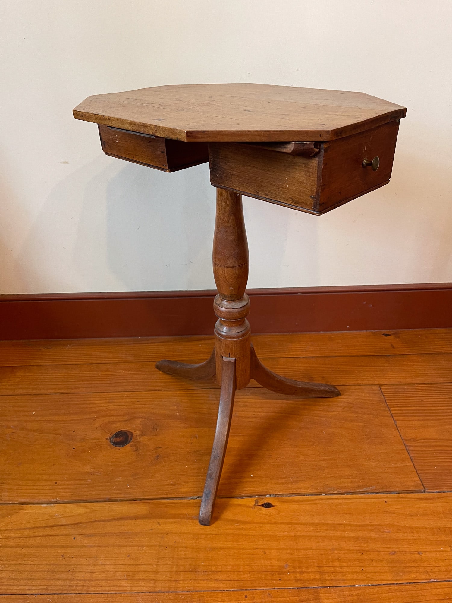 TWO STANDS WITH DRAWERS. - 4