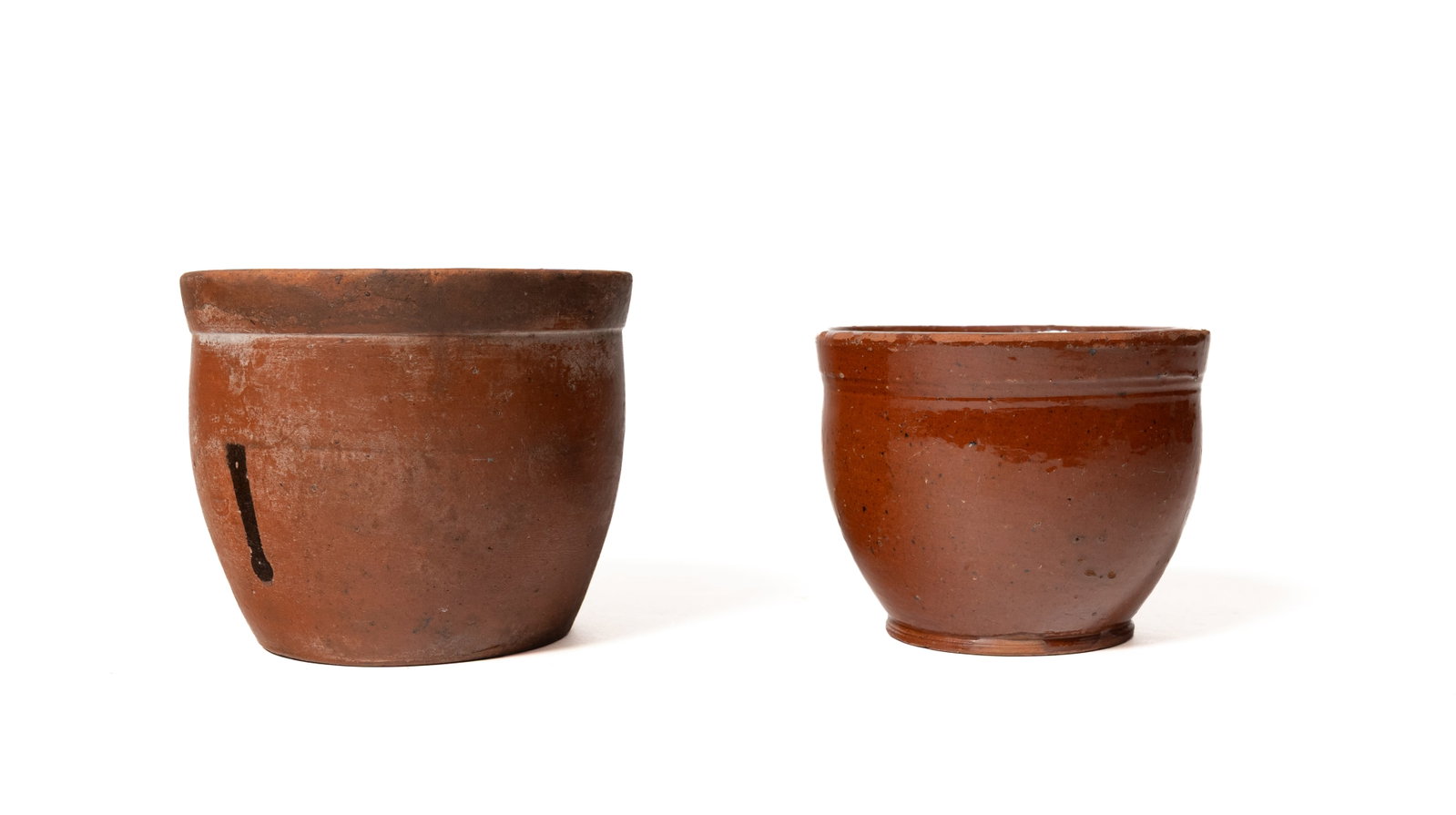 TWELVE REDWARE ITEMS. - 5