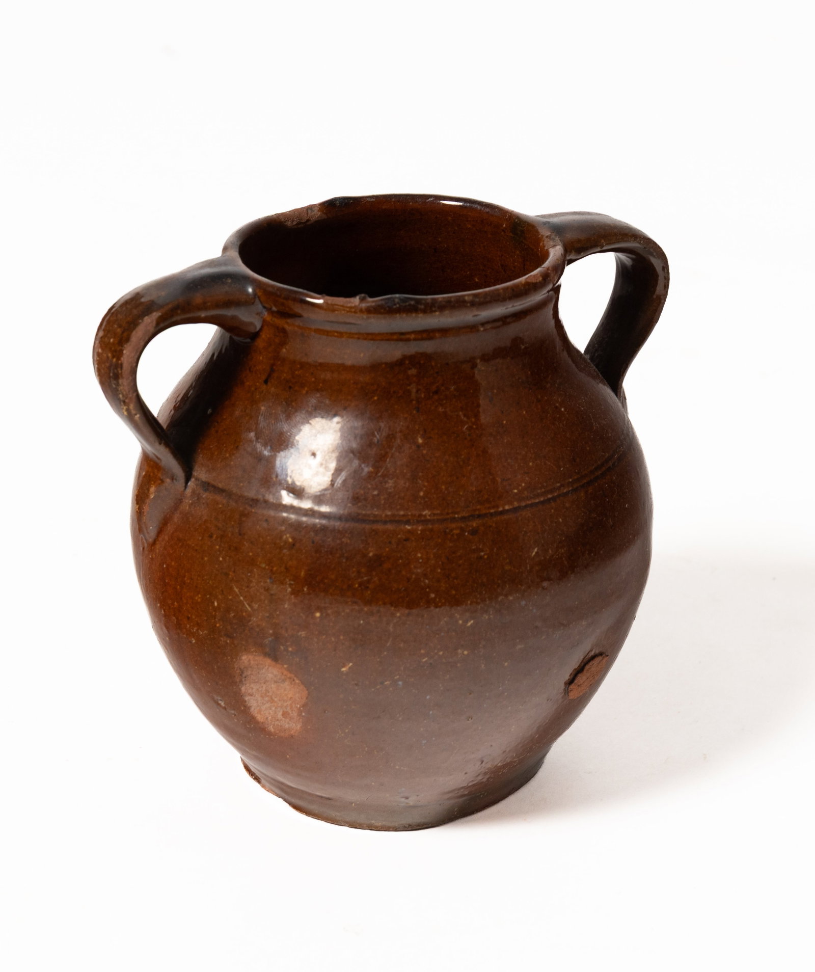 TWELVE REDWARE ITEMS. - 8