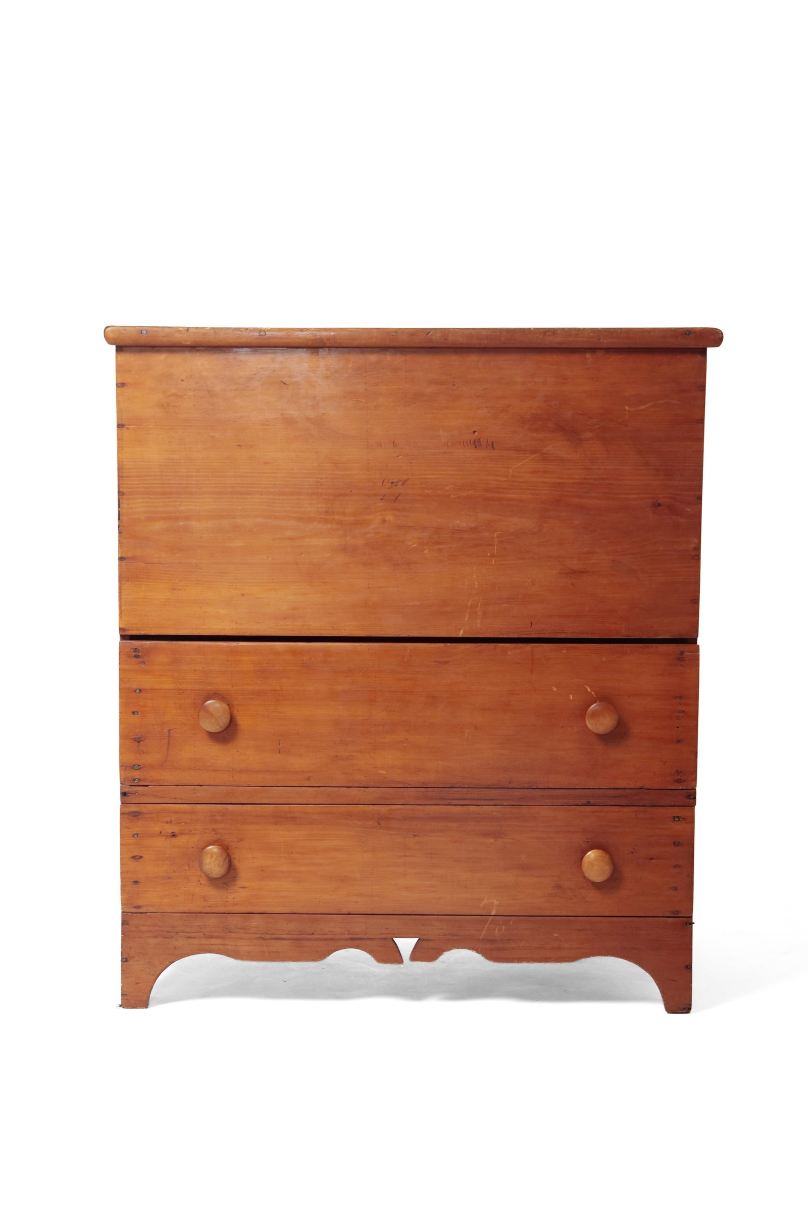 HEPPLEWHITE TWO-DRAWER MULE CHEST. (1 of 11)