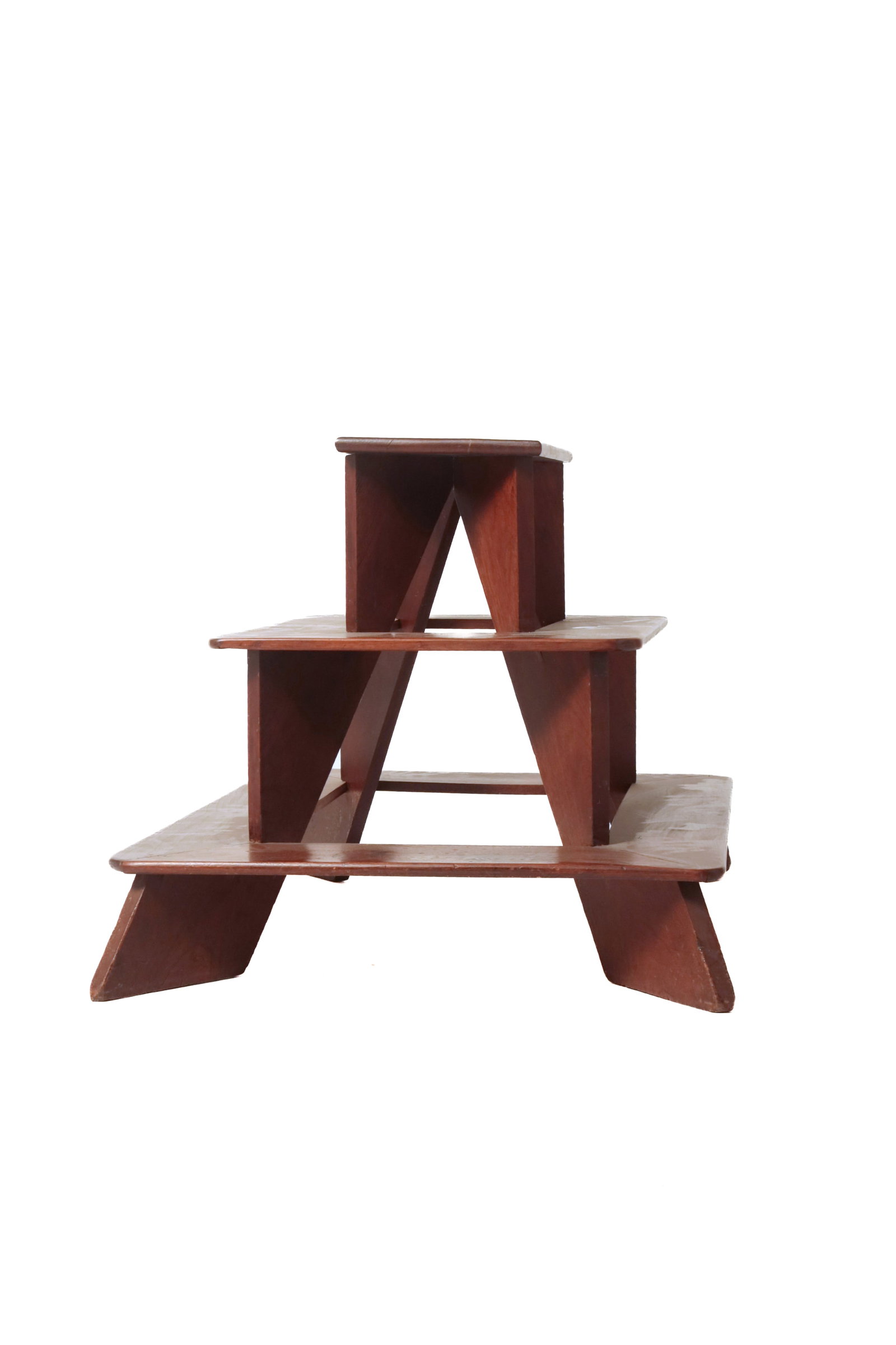 RECTANGULAR THREE-TIER PLANT STAND. - 4