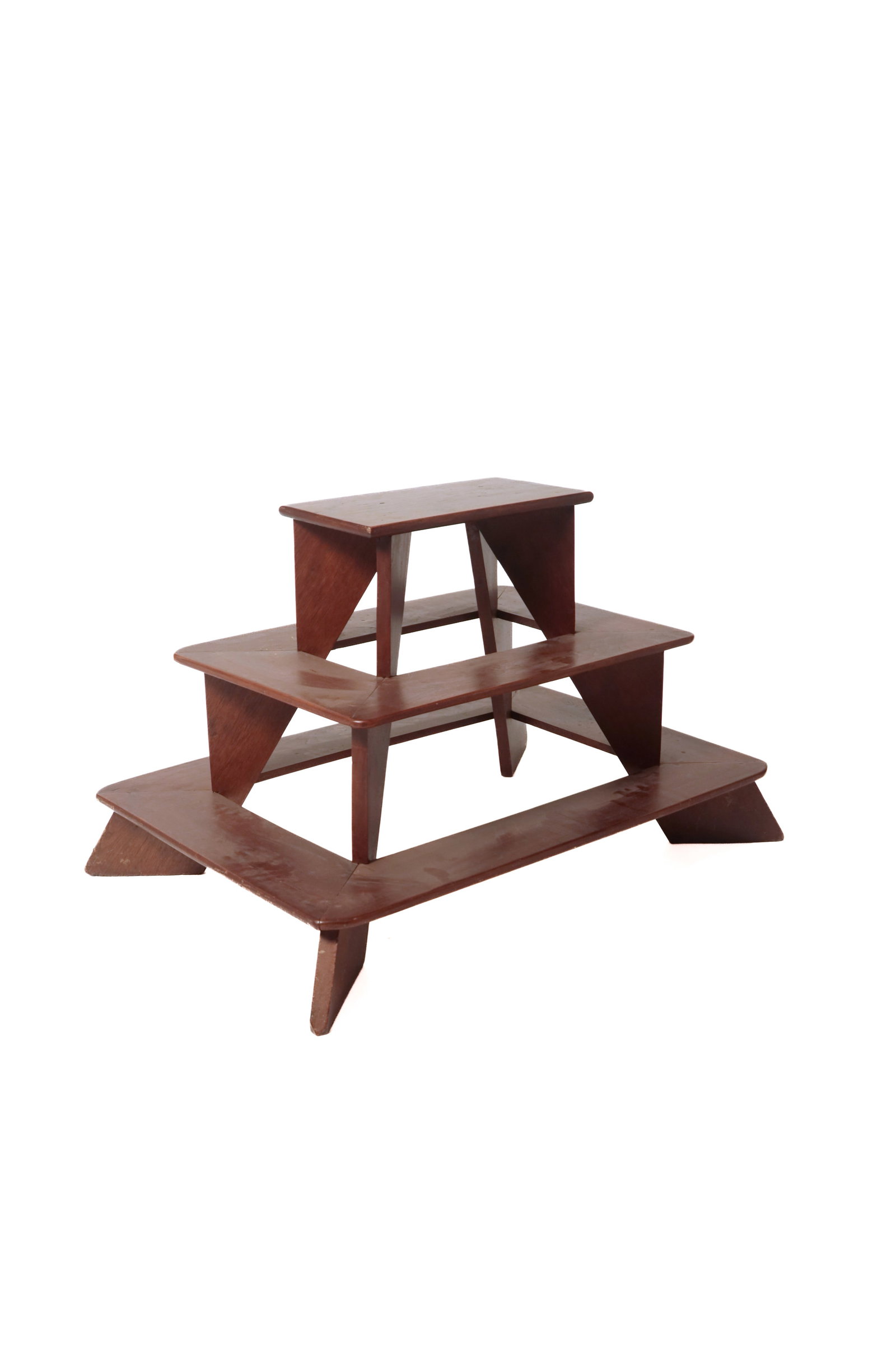 RECTANGULAR THREE-TIER PLANT STAND. - 7