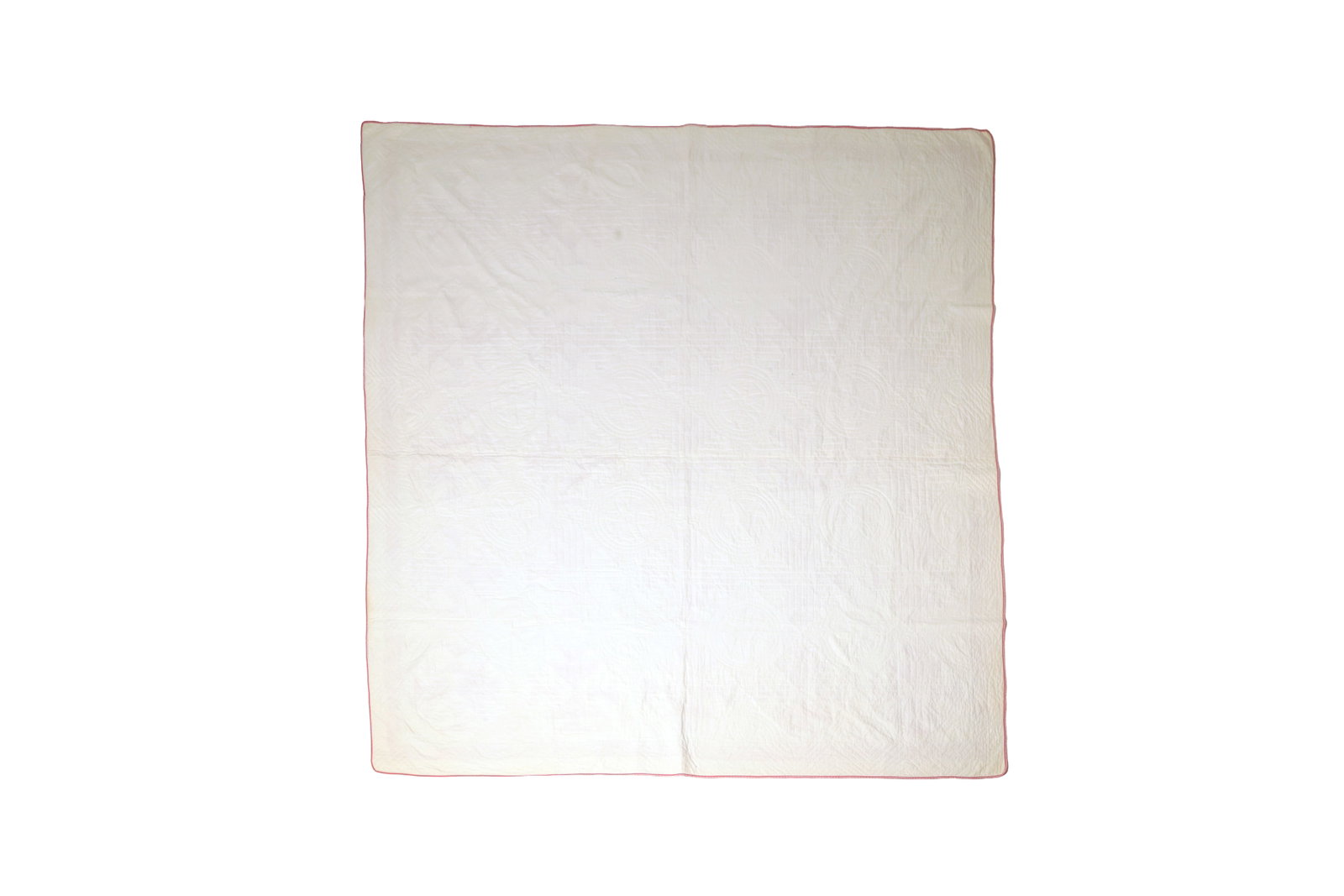 TWO PIECED COTTON QUILTS. - 10