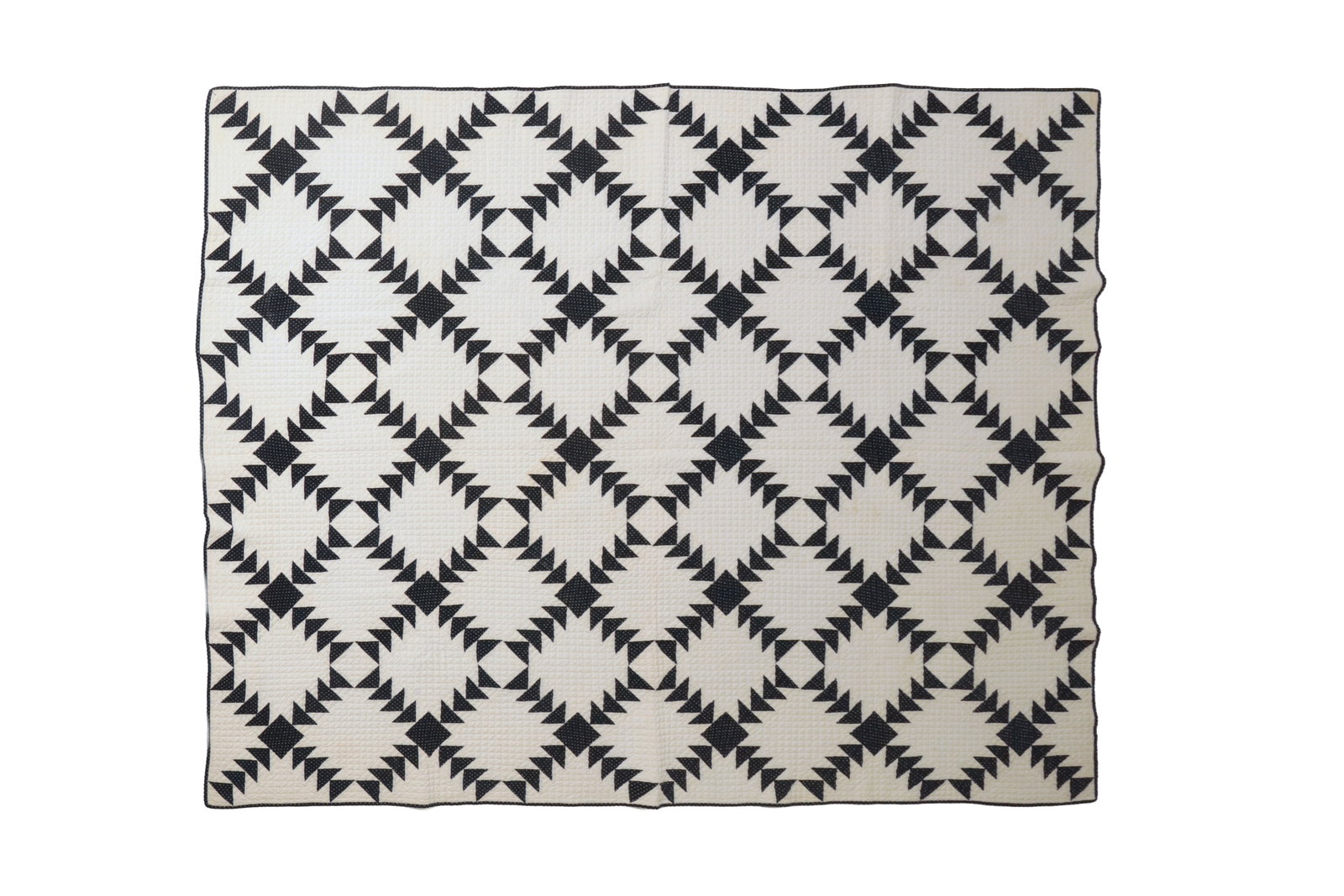 TWO PIECED COTTON QUILTS. - 2