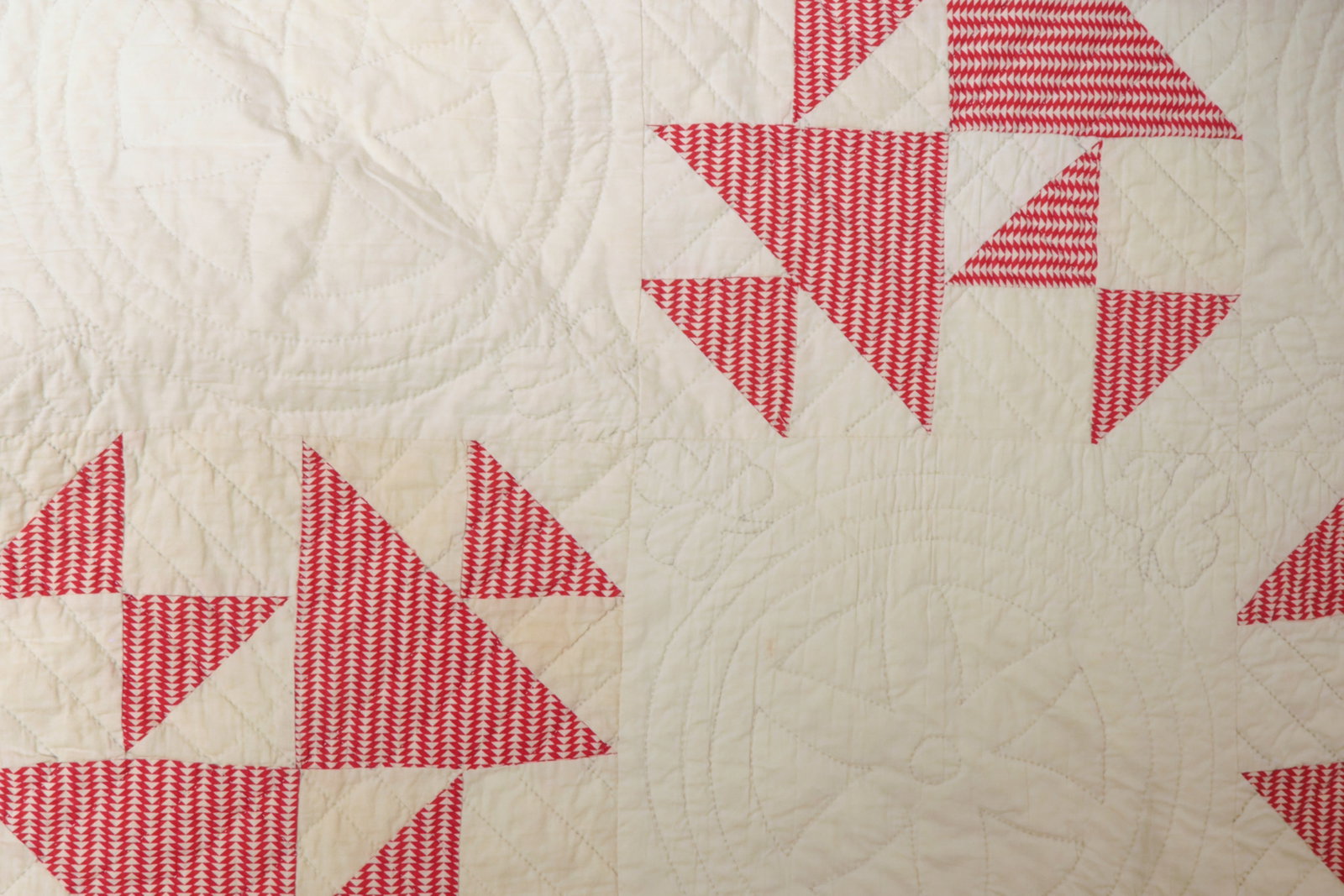 TWO PIECED COTTON QUILTS. - 9