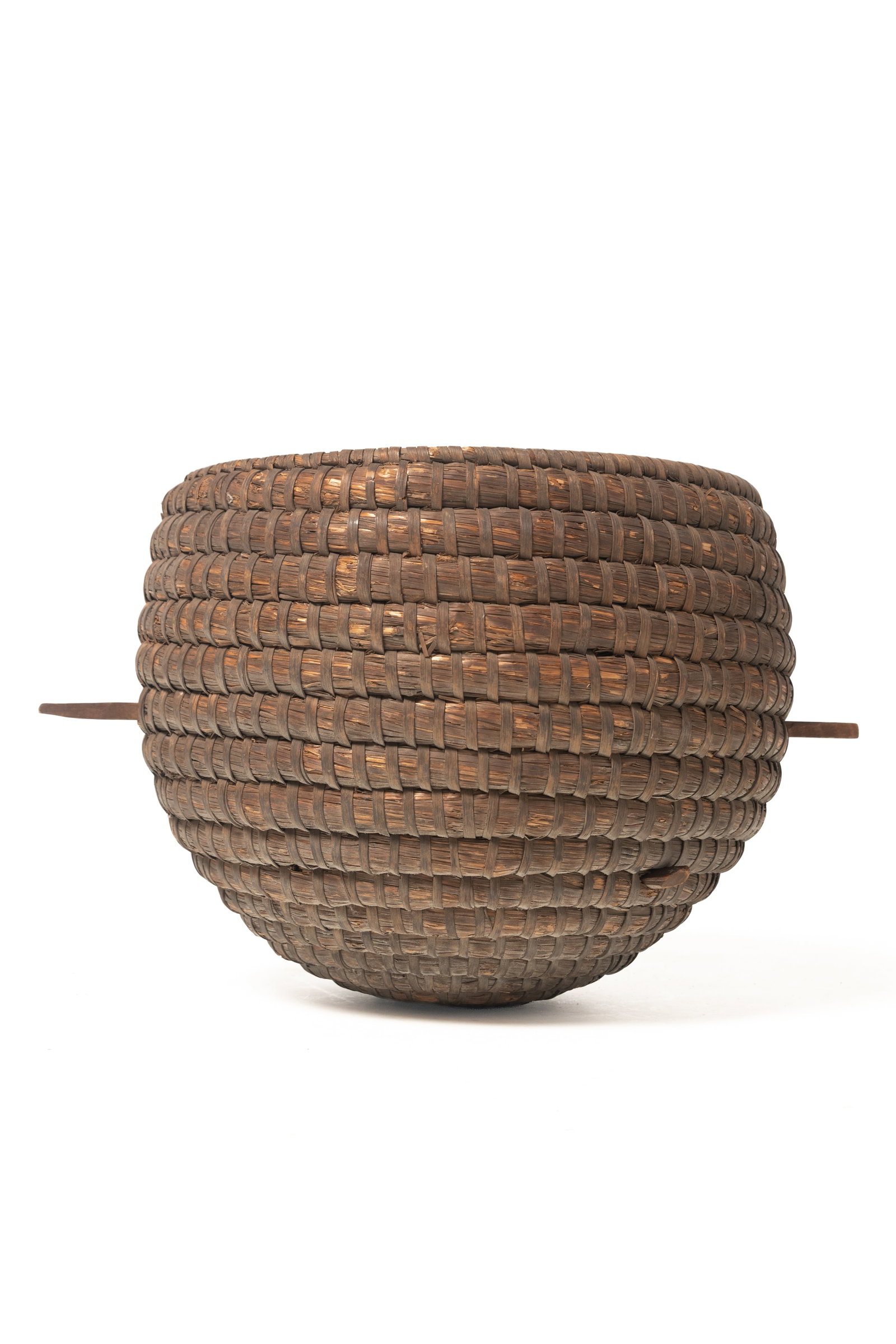THREE RYE STRAW BEE SKEPS. - 11