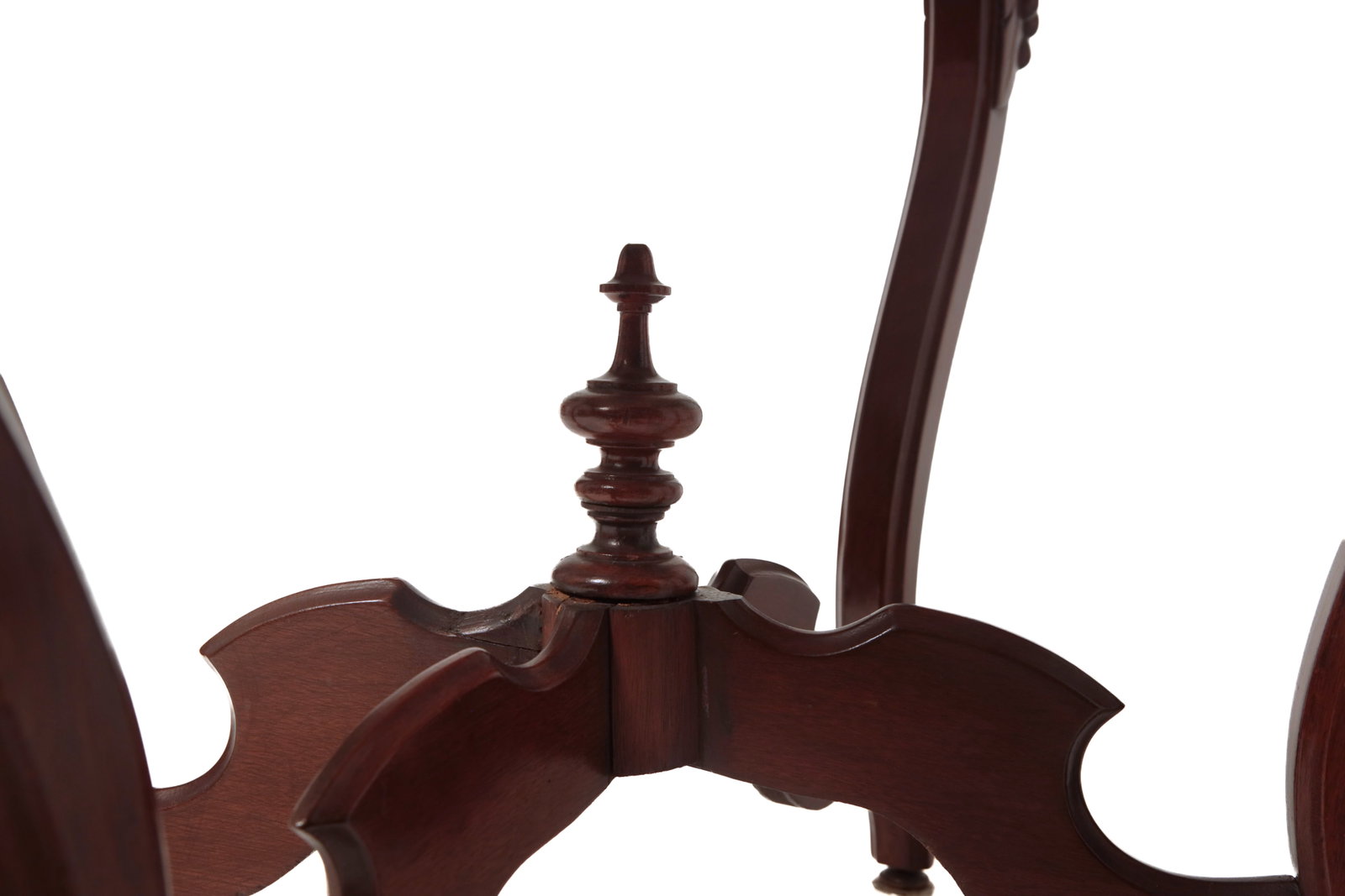 VICTORIAN MARBLE TOP PARLOR TABLE - 8