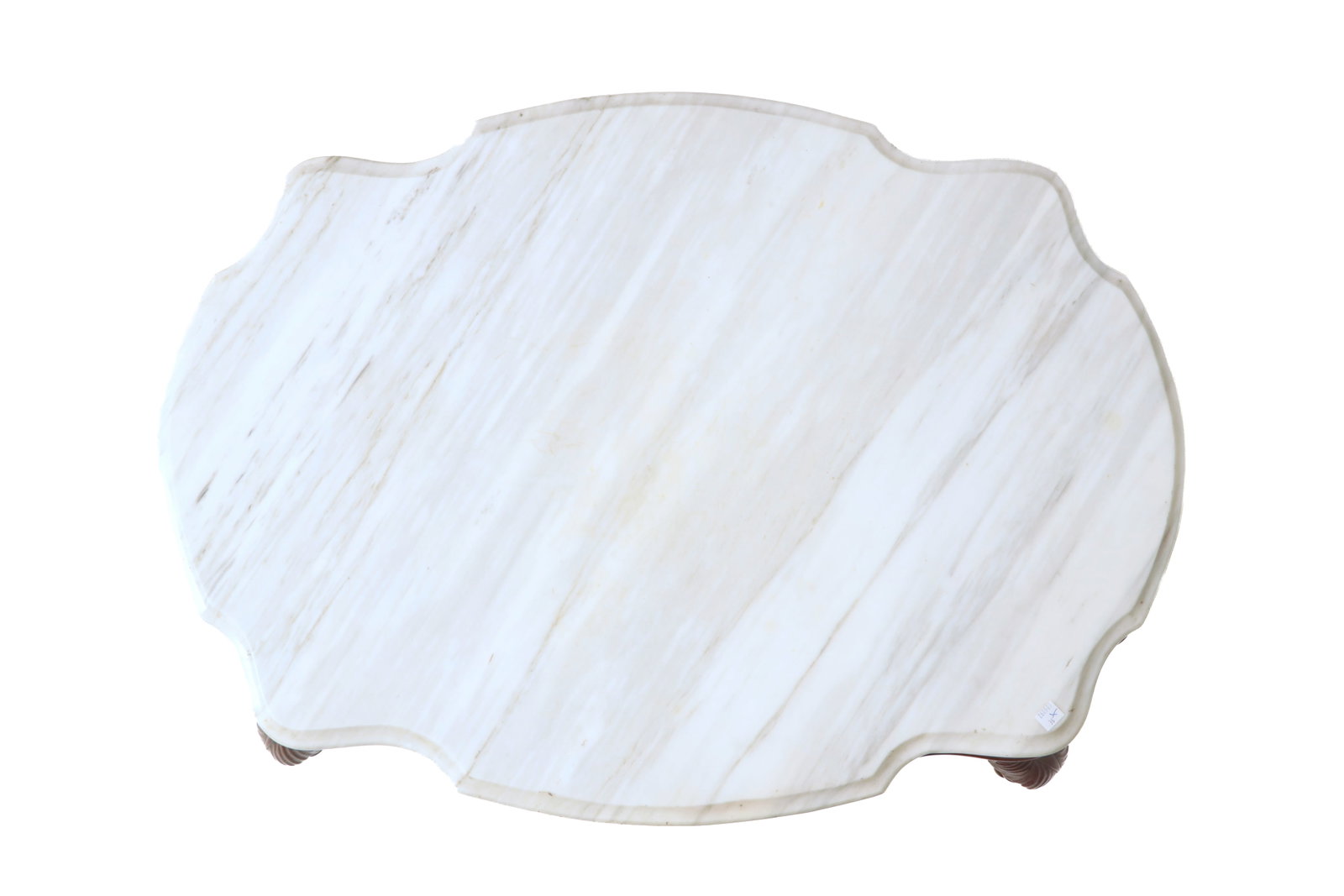 VICTORIAN MARBLE TOP PARLOR TABLE - 9