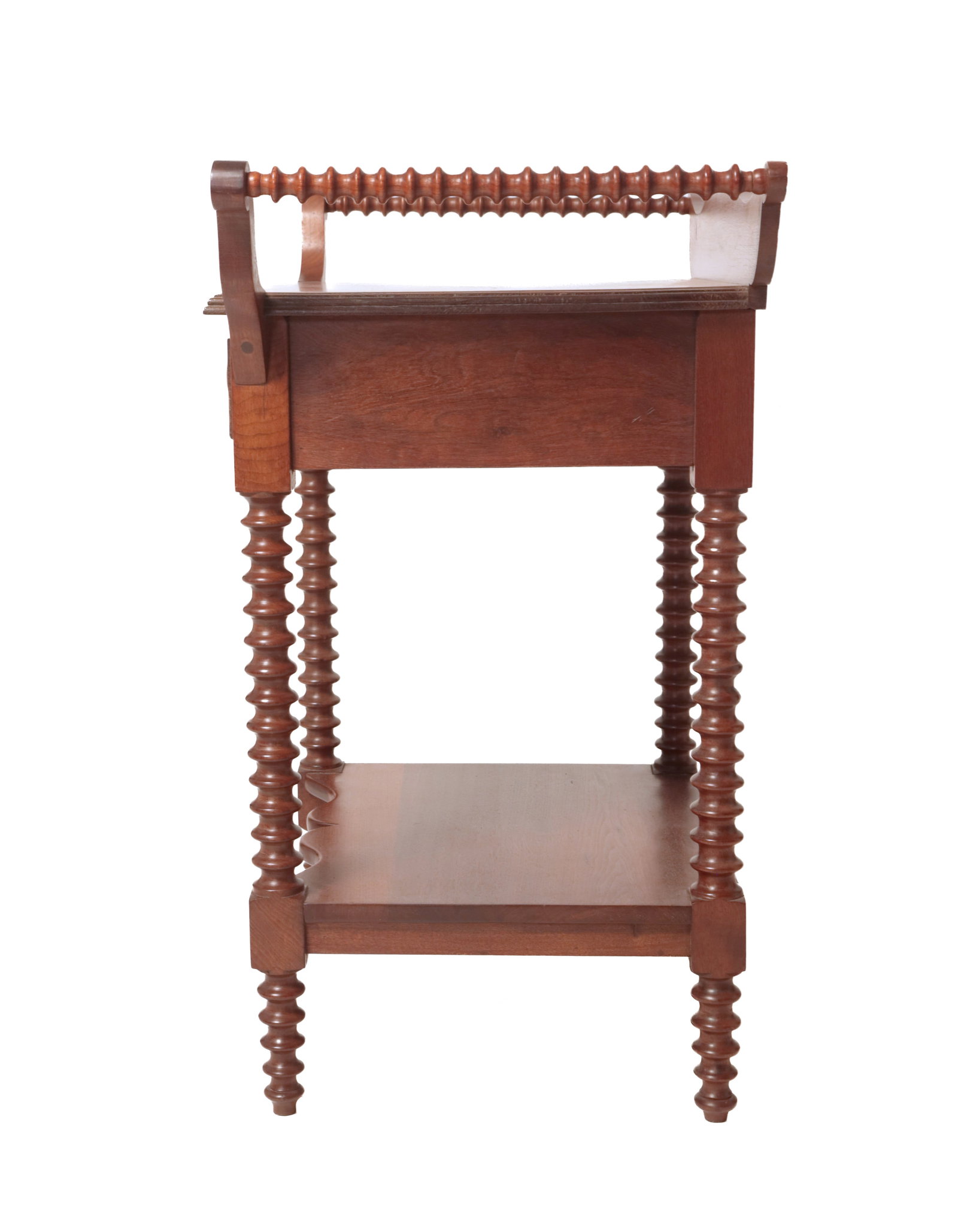 TWO STANDS WITH SPOOL-TURNED LEGS. - 10