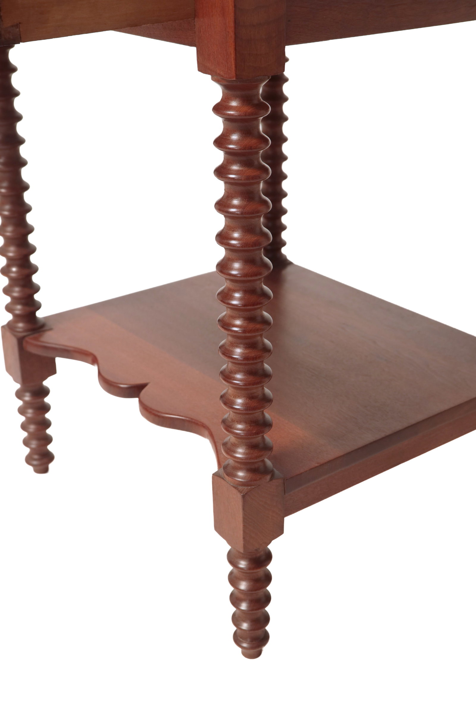 TWO STANDS WITH SPOOL-TURNED LEGS. - 14