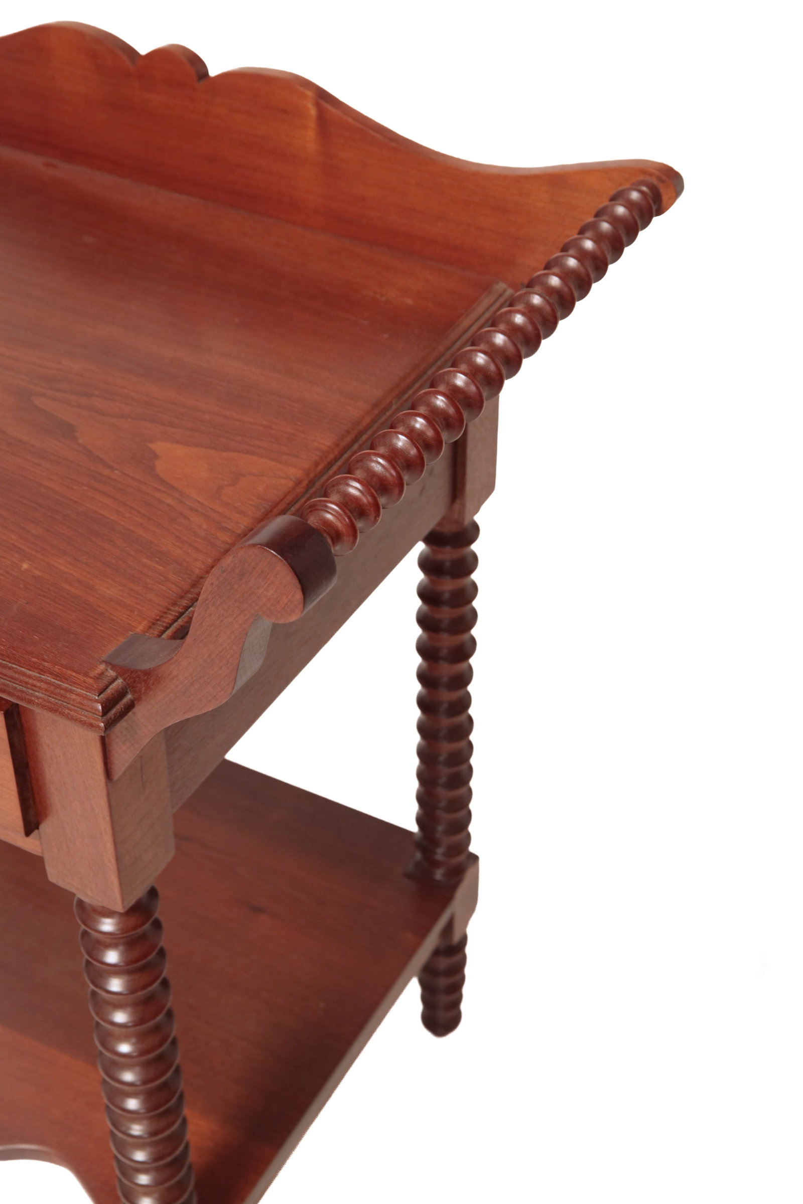 TWO STANDS WITH SPOOL-TURNED LEGS. - 15