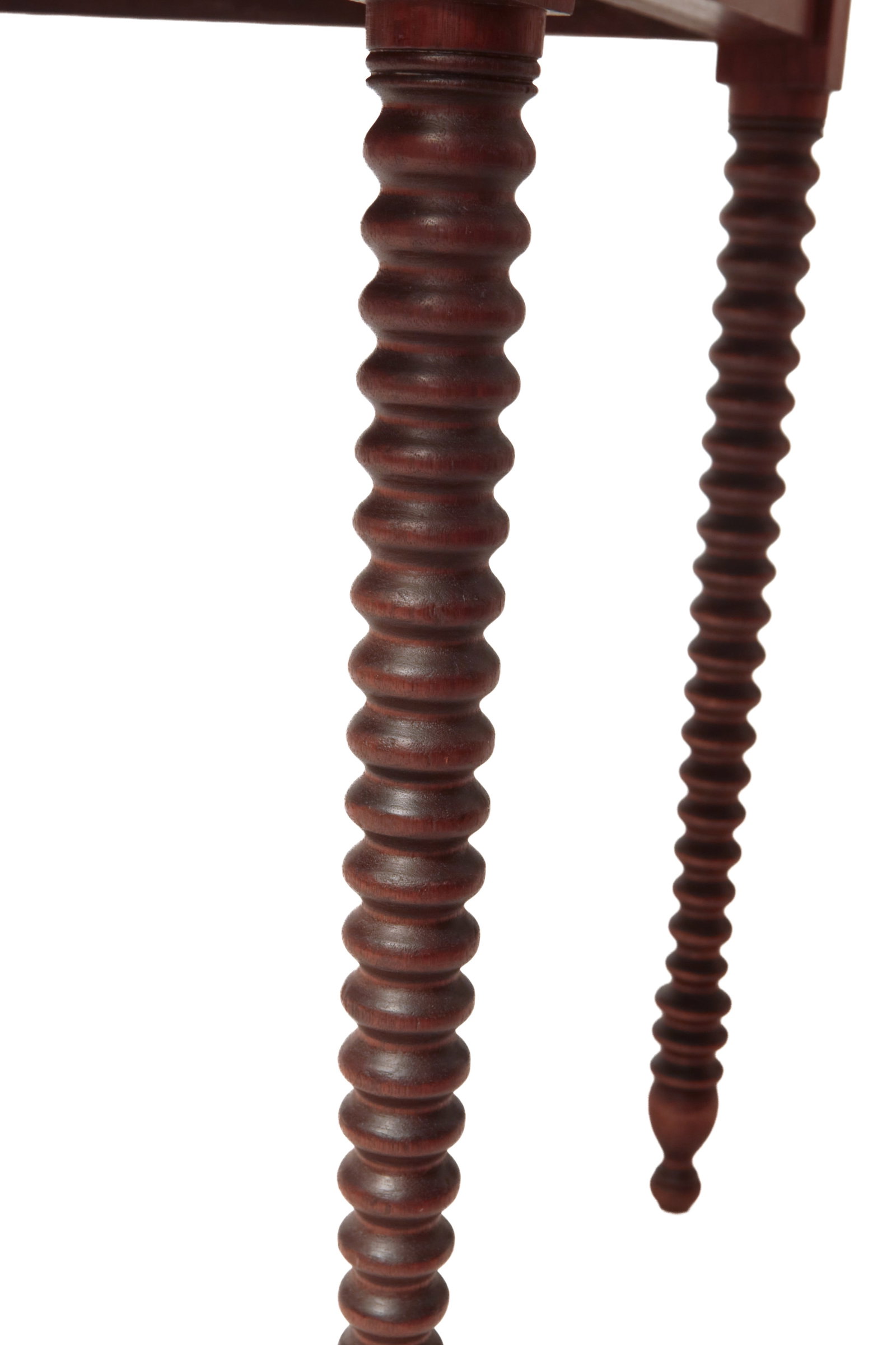 TWO STANDS WITH SPOOL-TURNED LEGS. - 8