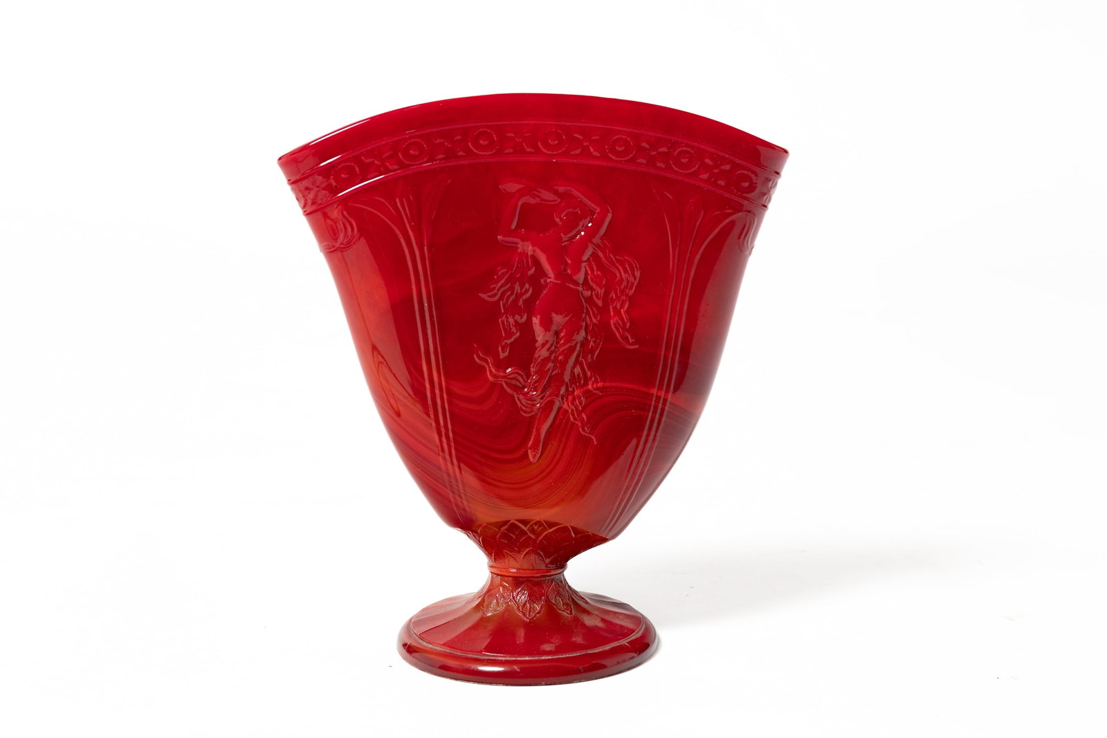 SIX DECORATIVE VESSELS. - 11