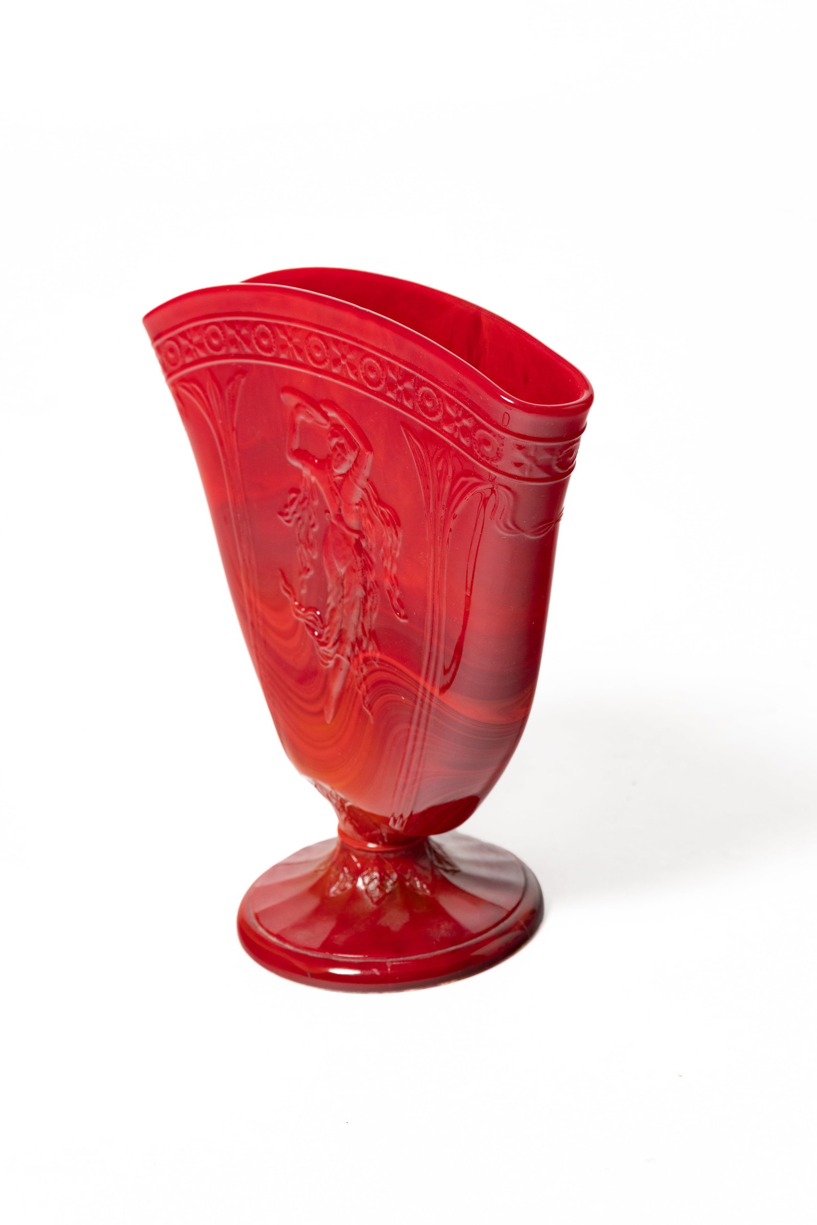 SIX DECORATIVE VESSELS. - 12