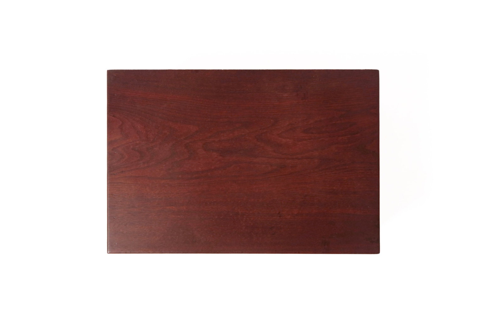 THREE WALNUT BOXES. - 6