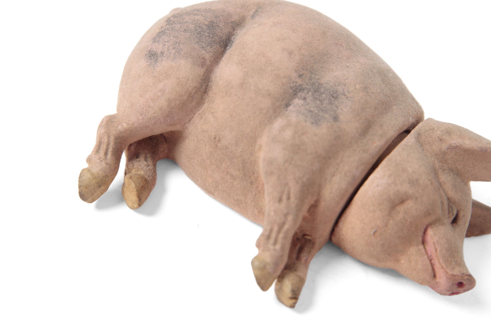 SLEEPING PIG CANDY CONTAINER. - 4