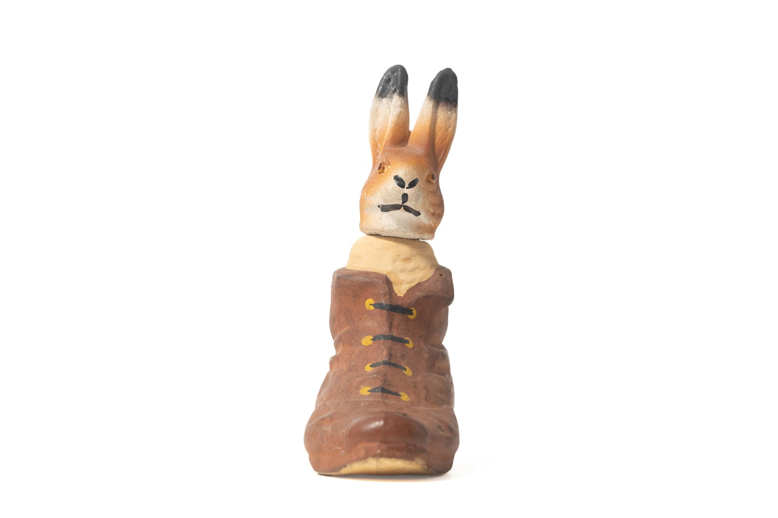 TWO RABBIT CANDY CONTAINERS. - 2