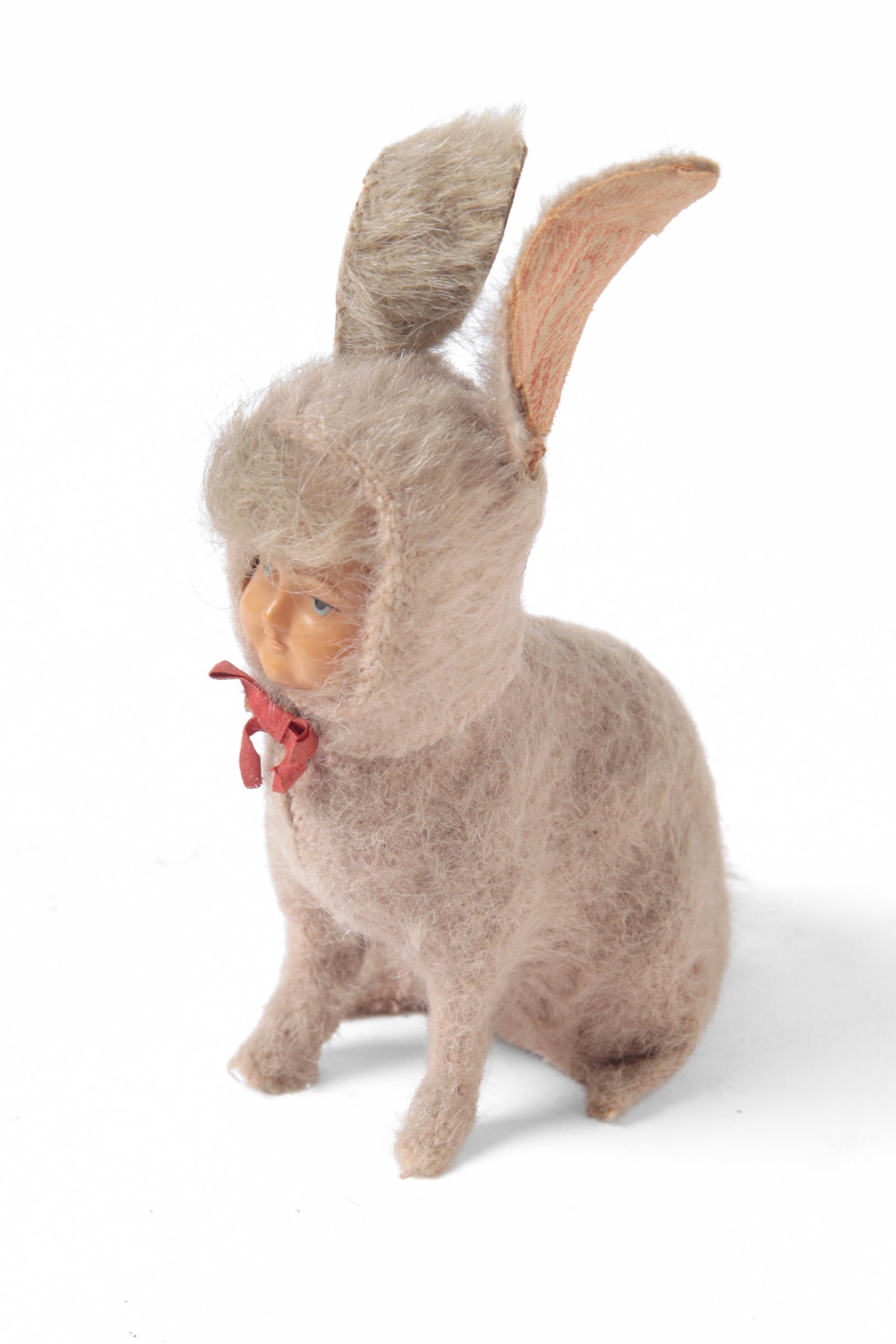 TWO RABBIT CANDY CONTAINERS. - 2