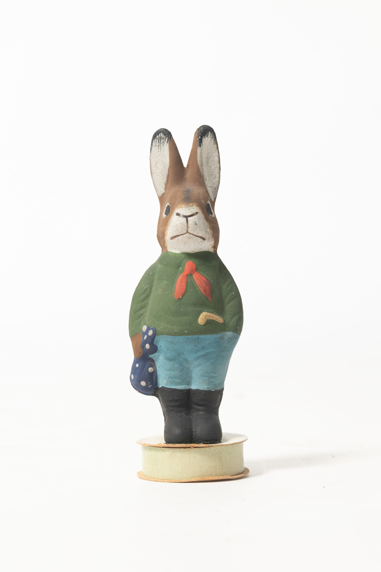 TWO STANDING ANIMAL CANDY CONTAINERS. - 2