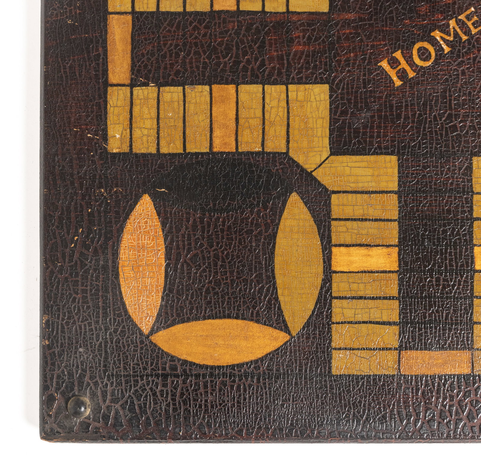 PAINTED TWO-SIDED GAMEBOARD. - 3
