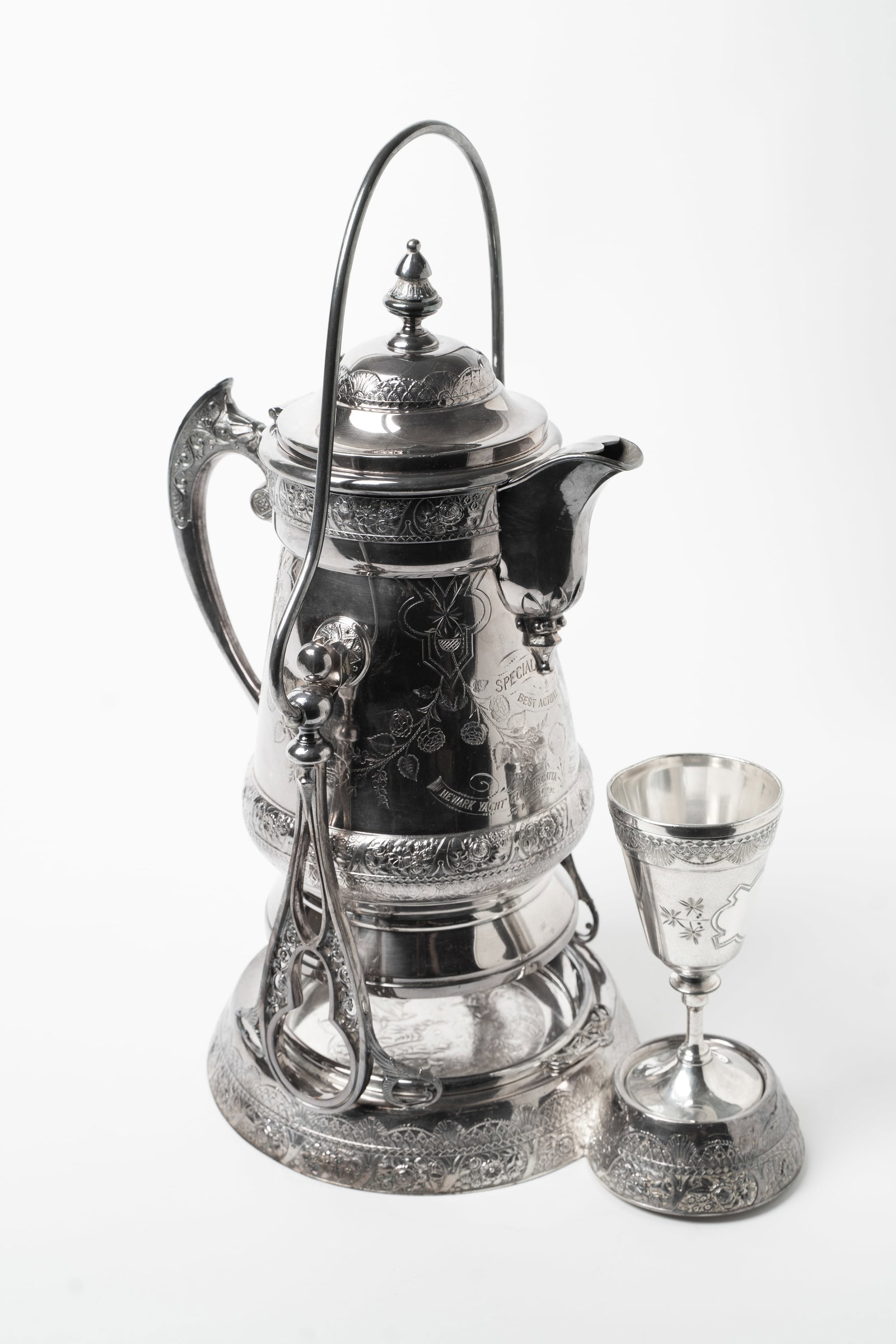 NEWARK YACHT CLUB REGATTA TROPHY. (1 of 15)
