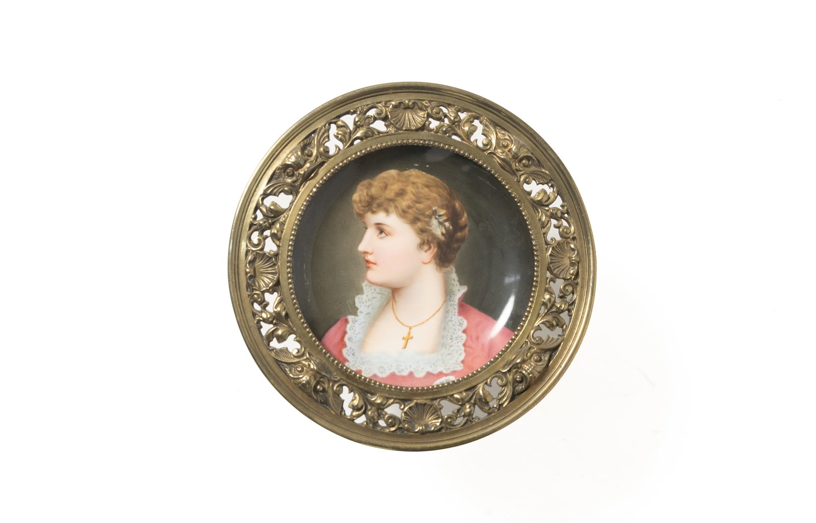 FOUR FRAMED PORTRAIT PLATES. - 4