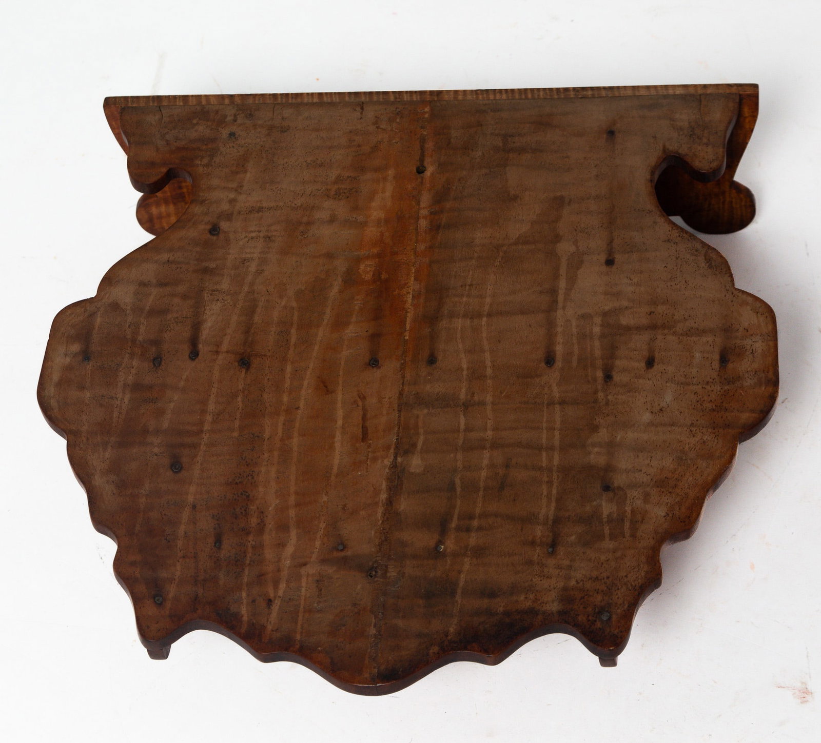 THREE TIGER MAPLE ITEMS, INCL. SHELF CLOCK. - 5