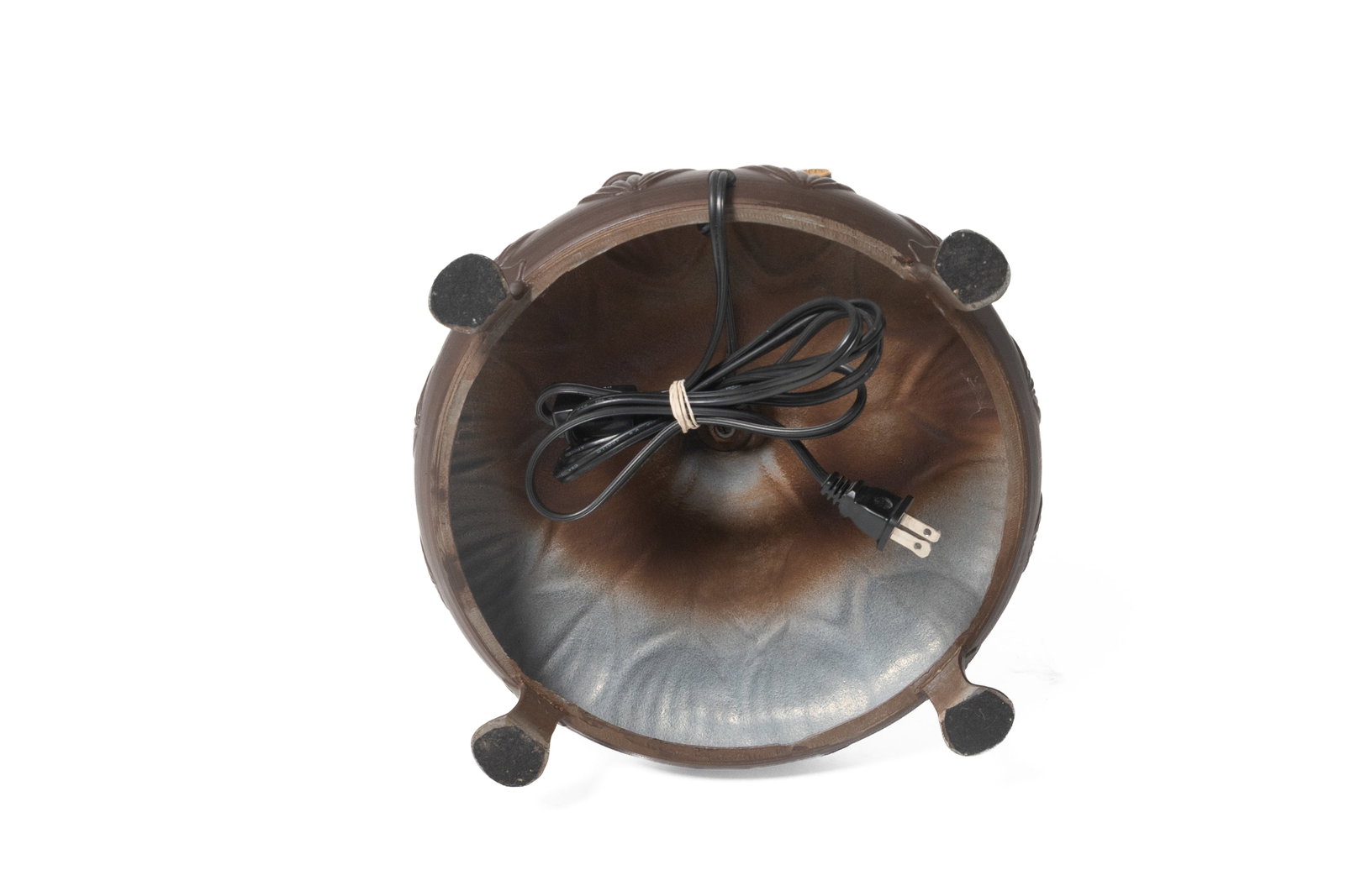 STAINED GLASS TABLE LAMP. - 10