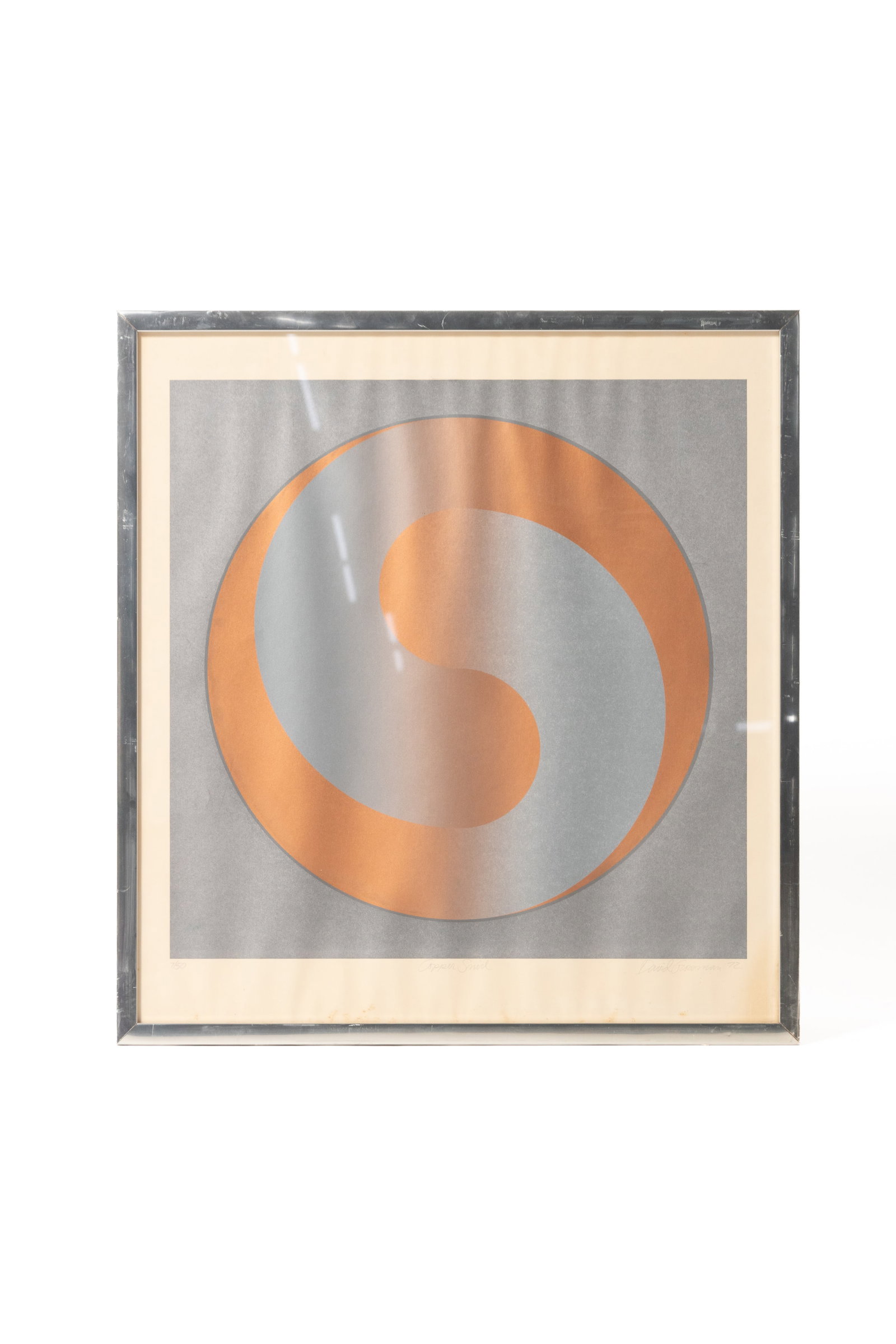 TWO FRAMED ARTWORKS. - 2