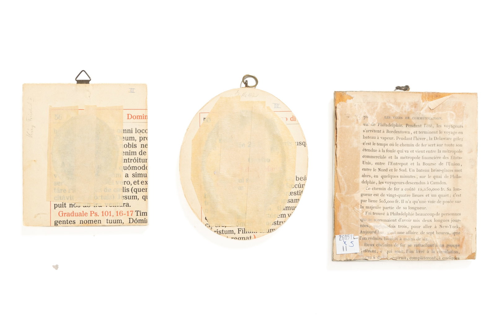 FIVE MINIATURE PORTRAITS. - 3