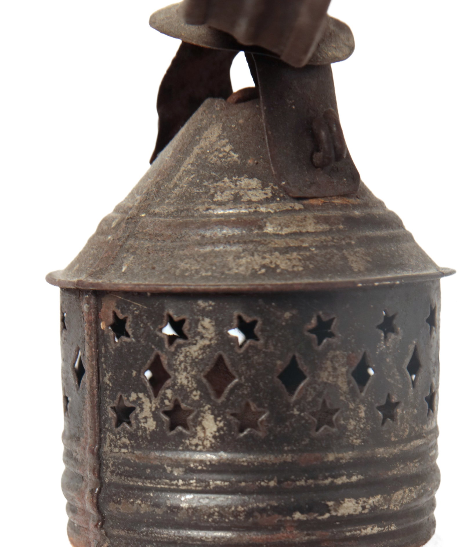 THREE EARLY LIGHTING ITEMS. - 4