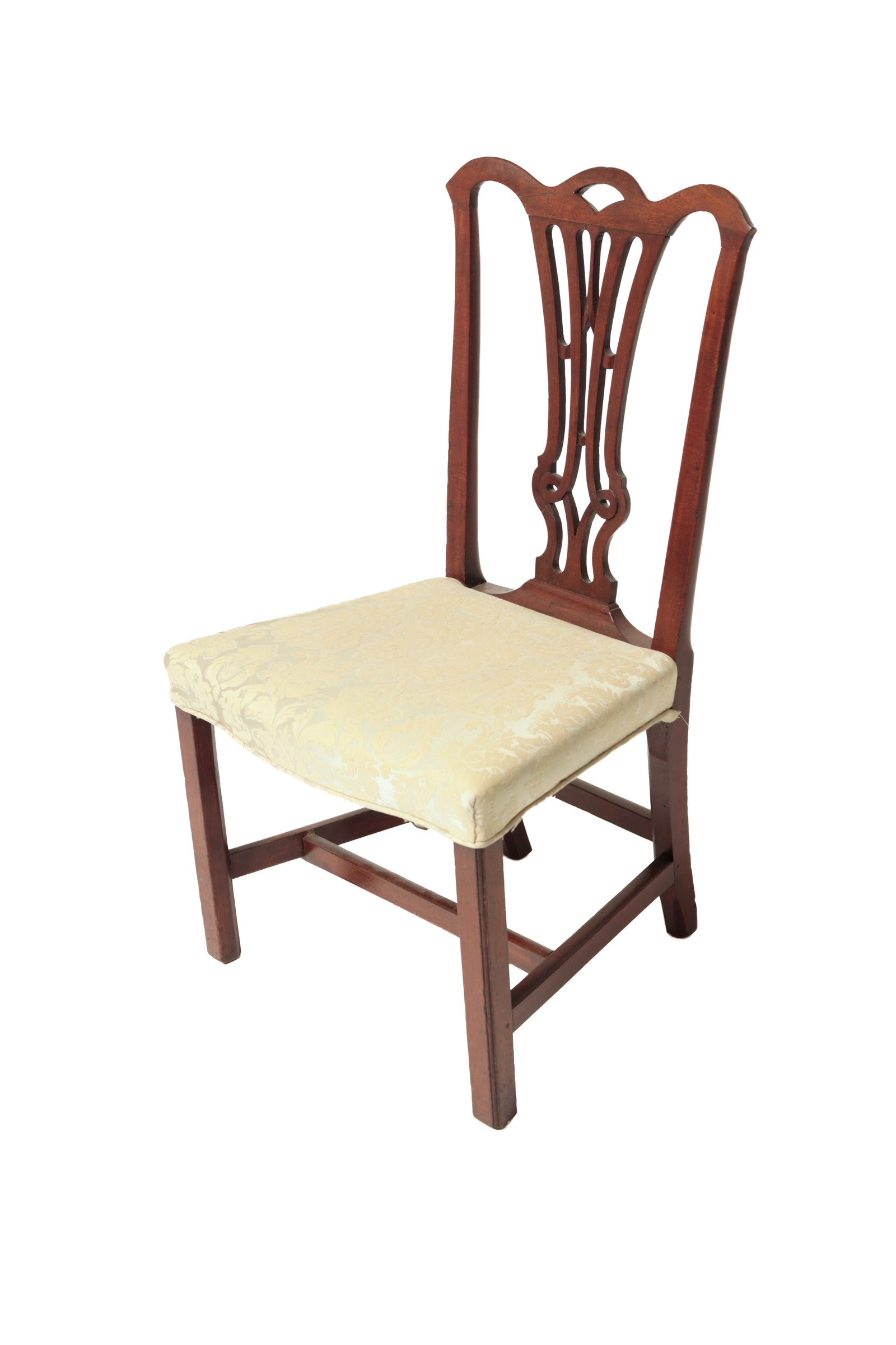TWO CHIPPENDALE SIDE CHAIRS. - 16