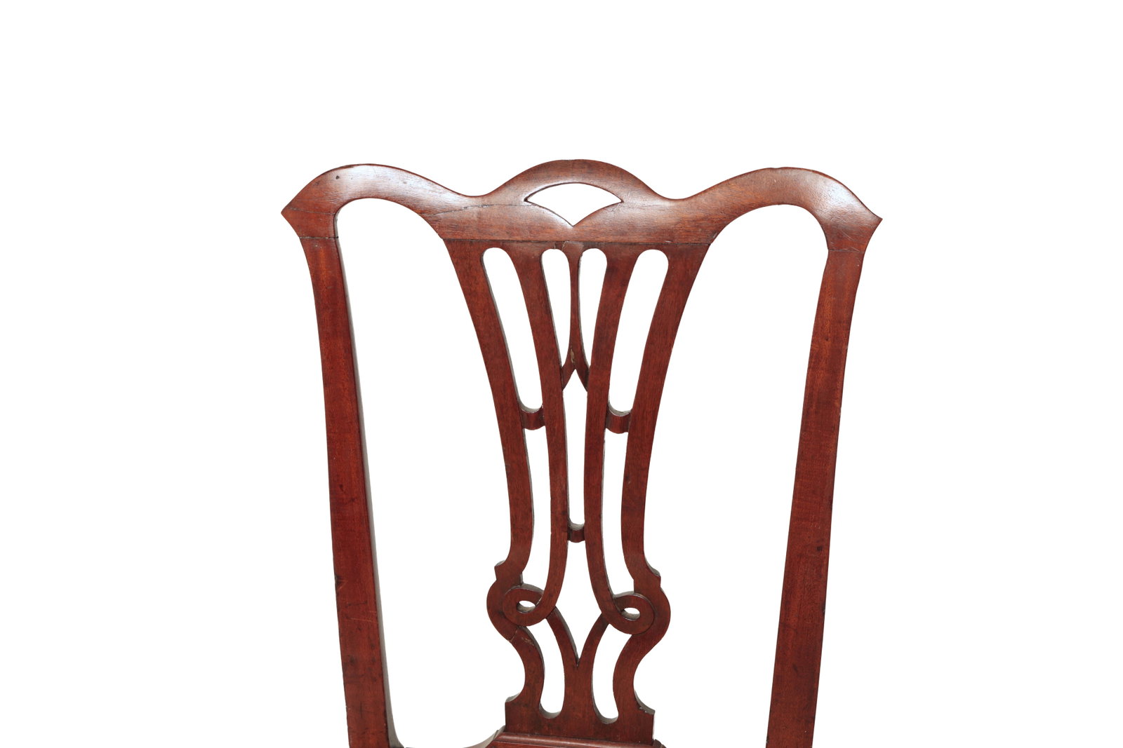TWO CHIPPENDALE SIDE CHAIRS. - 17