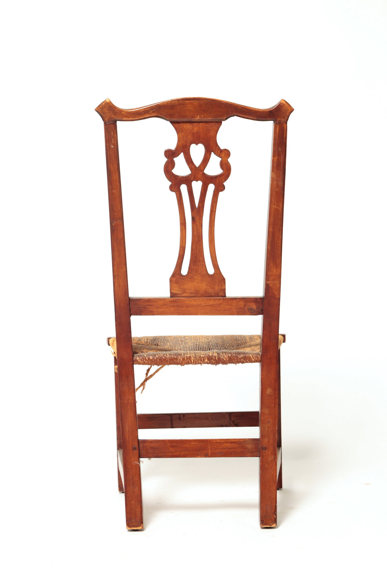 TWO CHIPPENDALE SIDE CHAIRS. - 4