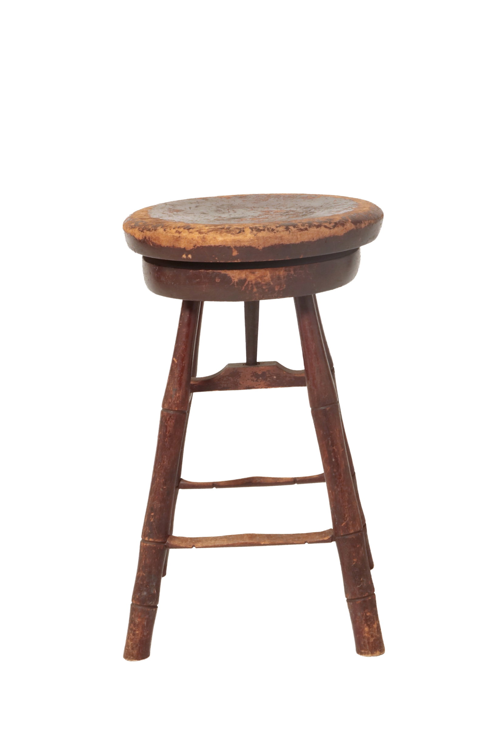 HUBBARD & WHITE WINDSOR STOOL. - 3