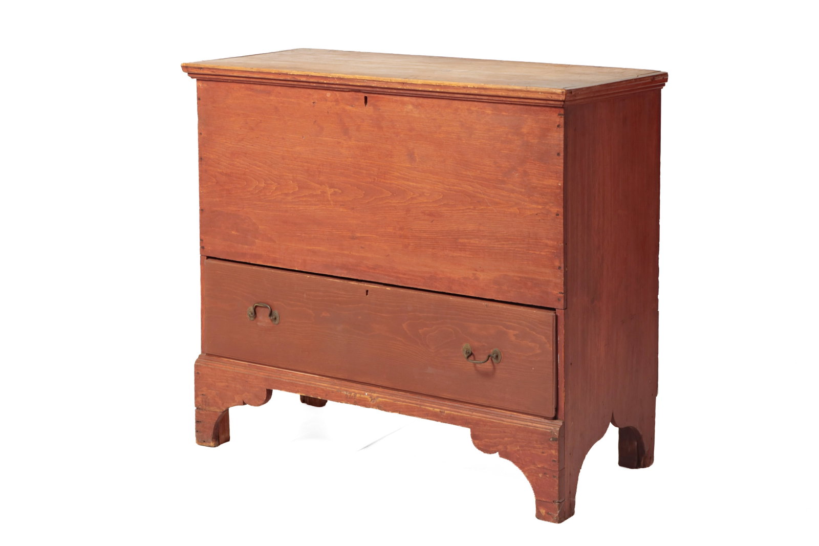 NEW ENGLAND MULE CHEST. (1 of 8)