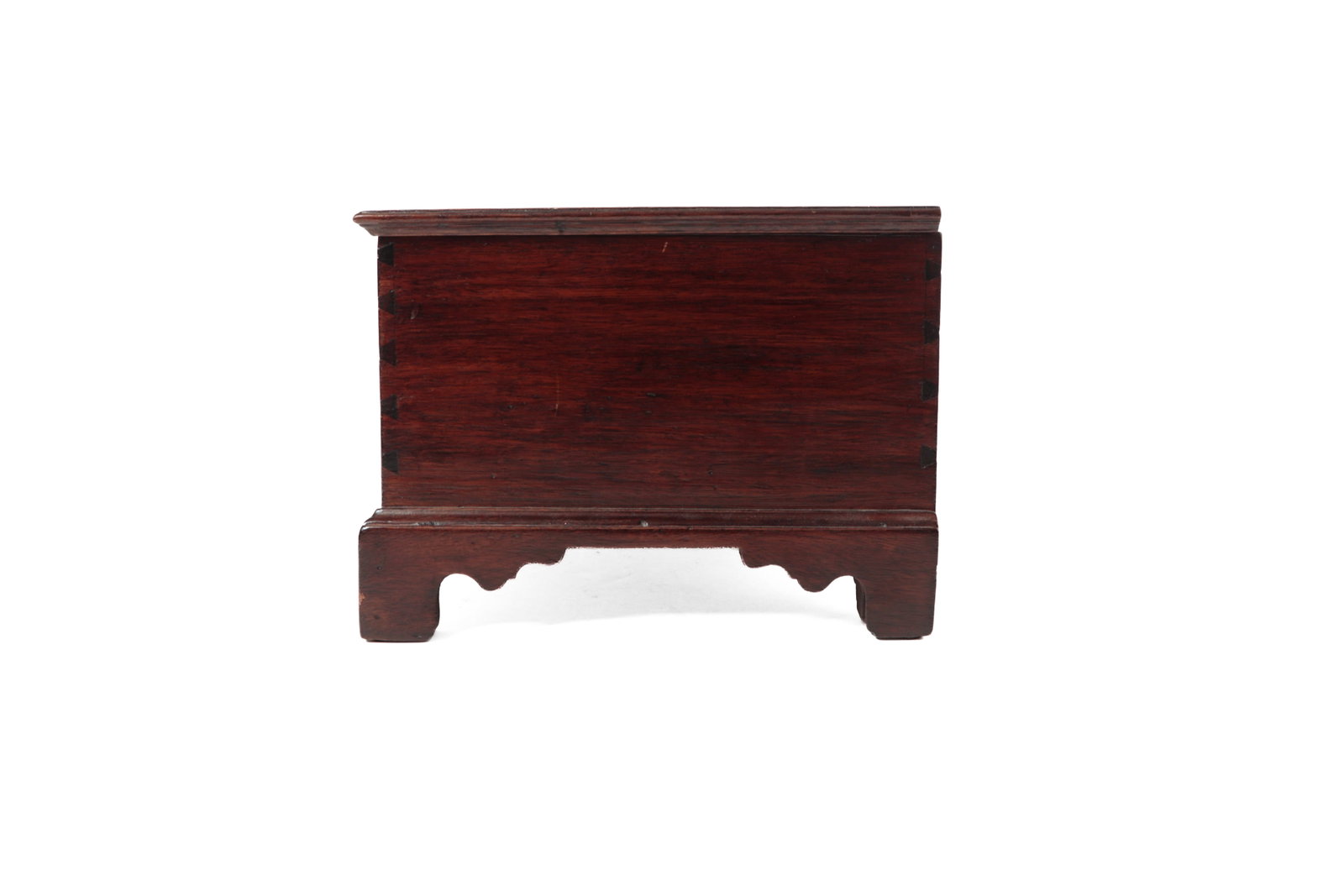 PENNSYLVANIA CHIPPENDALE WALNUT DOCUMENT BOX. - 3