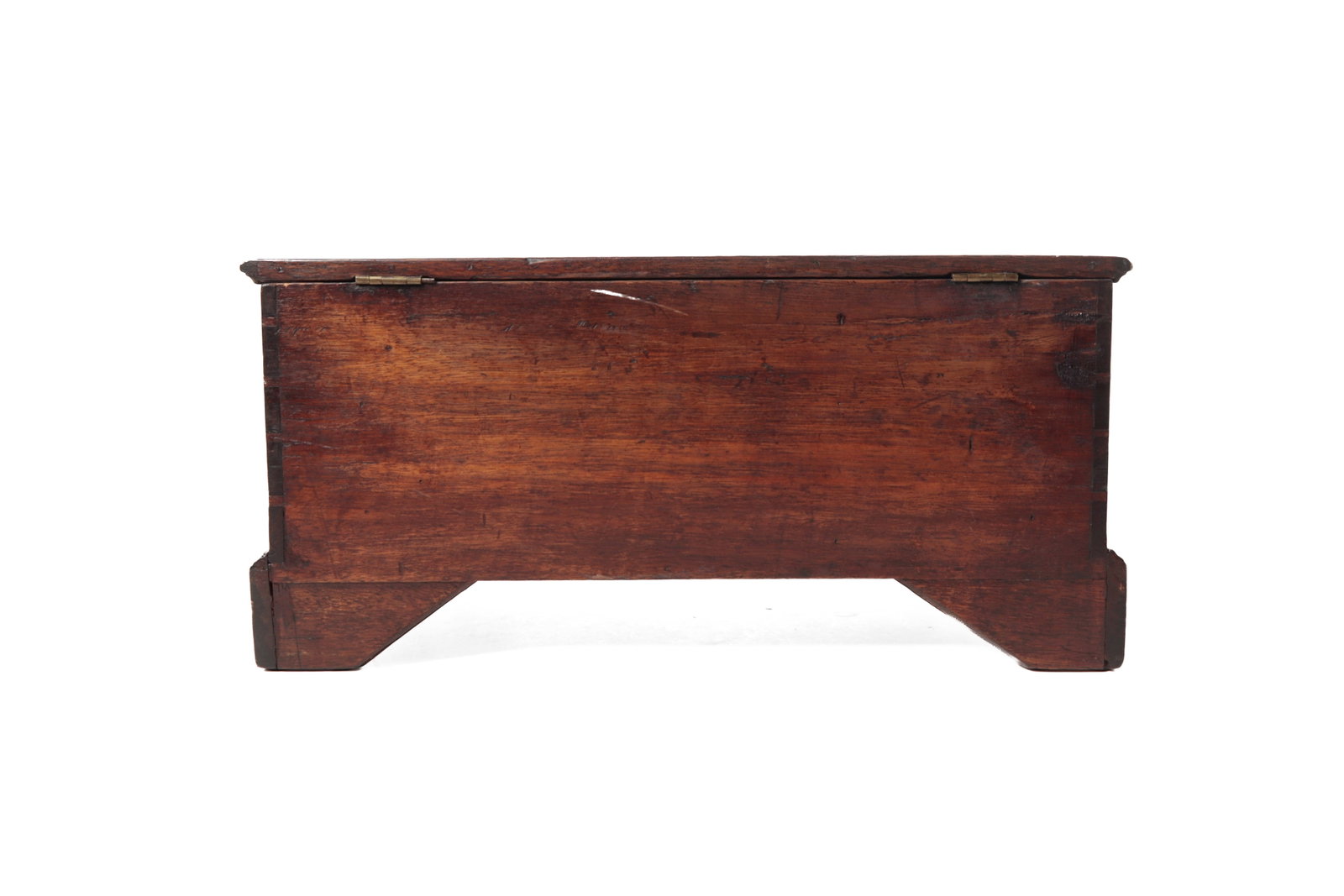 PENNSYLVANIA CHIPPENDALE WALNUT DOCUMENT BOX. - 4