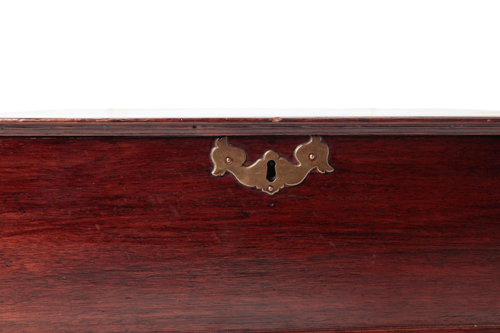 PENNSYLVANIA CHIPPENDALE WALNUT DOCUMENT BOX. - 9