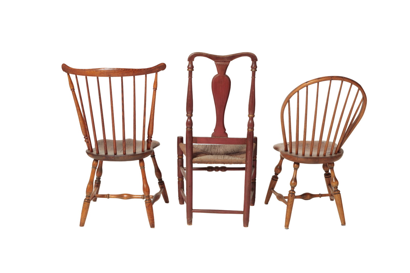 THREE EARLY CHAIRS. - 2