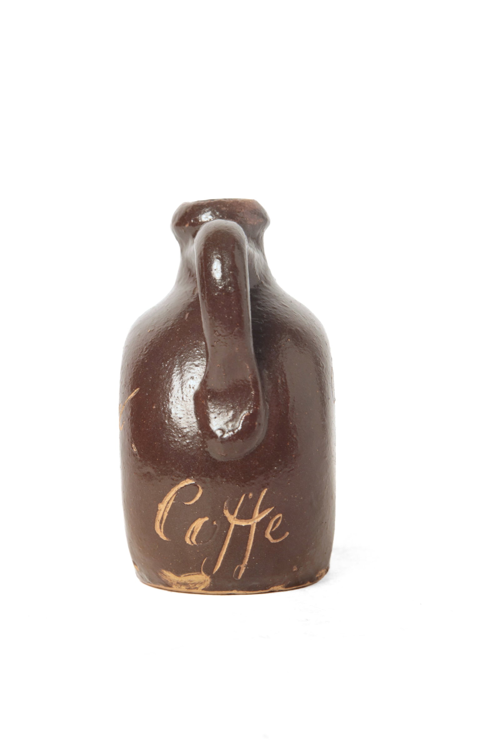 DIMINUTIVE SCRATCH JUG, DATED 1868. - 3