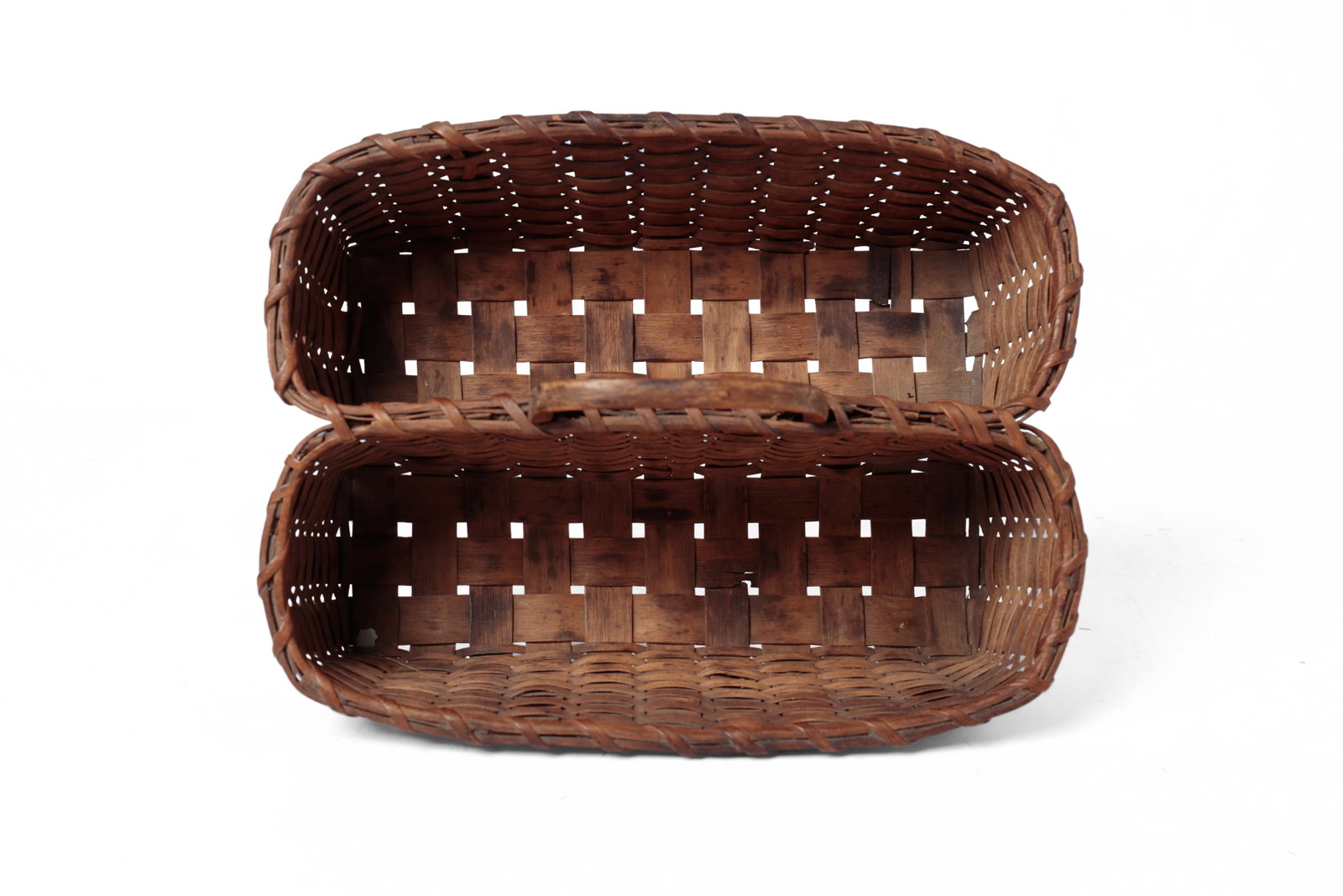 HANDLED DOUBLE CUTLERY BASKET. - 6