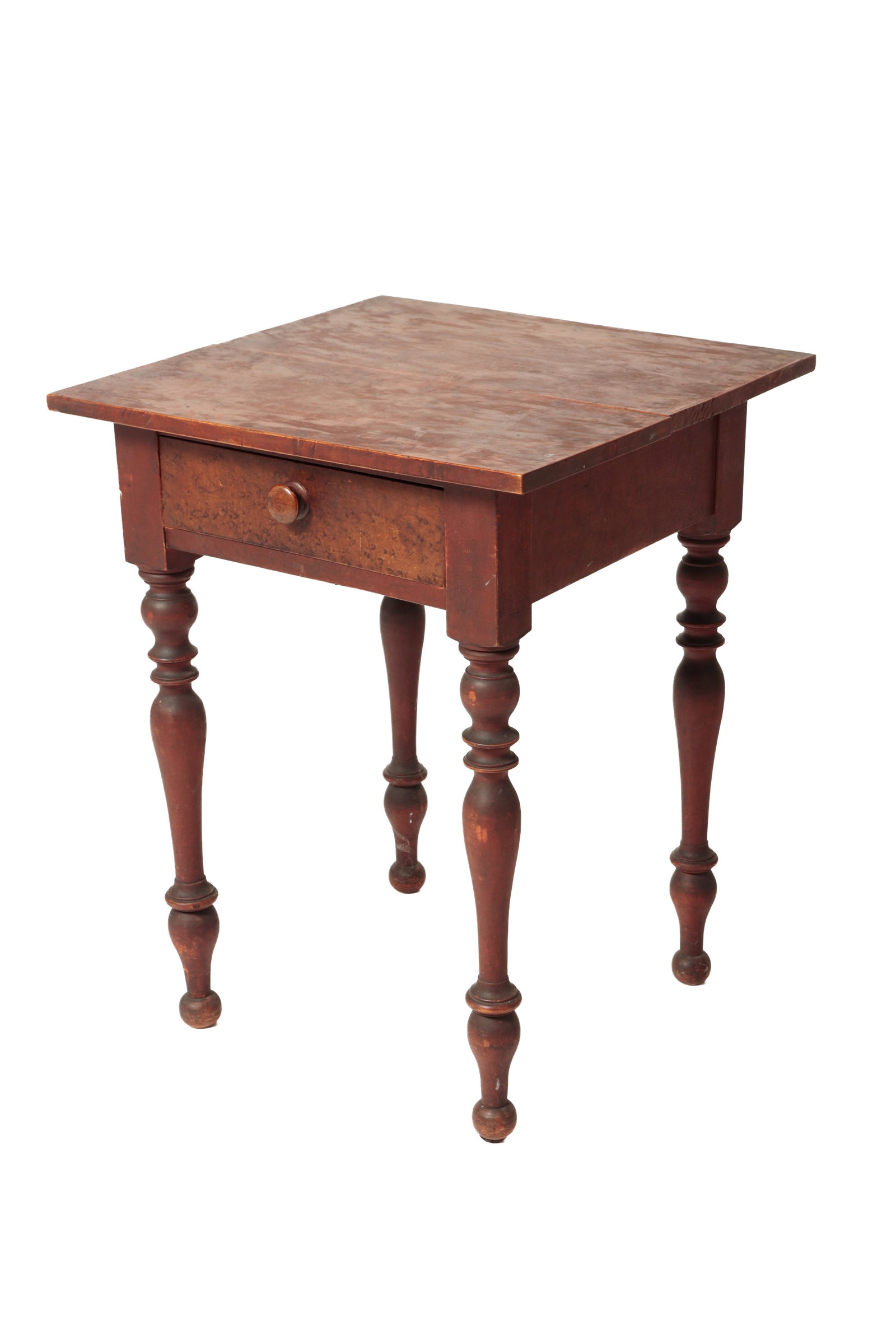 SHERATON ONE-DRAWER STAND IN ORIGINAL FINISH. (1 of 10)