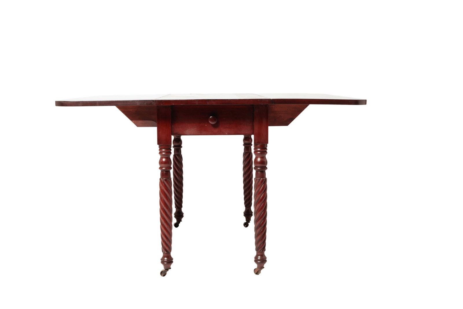 LATE SHERATON DROP-LEAF TABLE. - 2