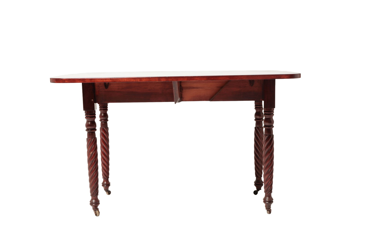 LATE SHERATON DROP-LEAF TABLE. - 3