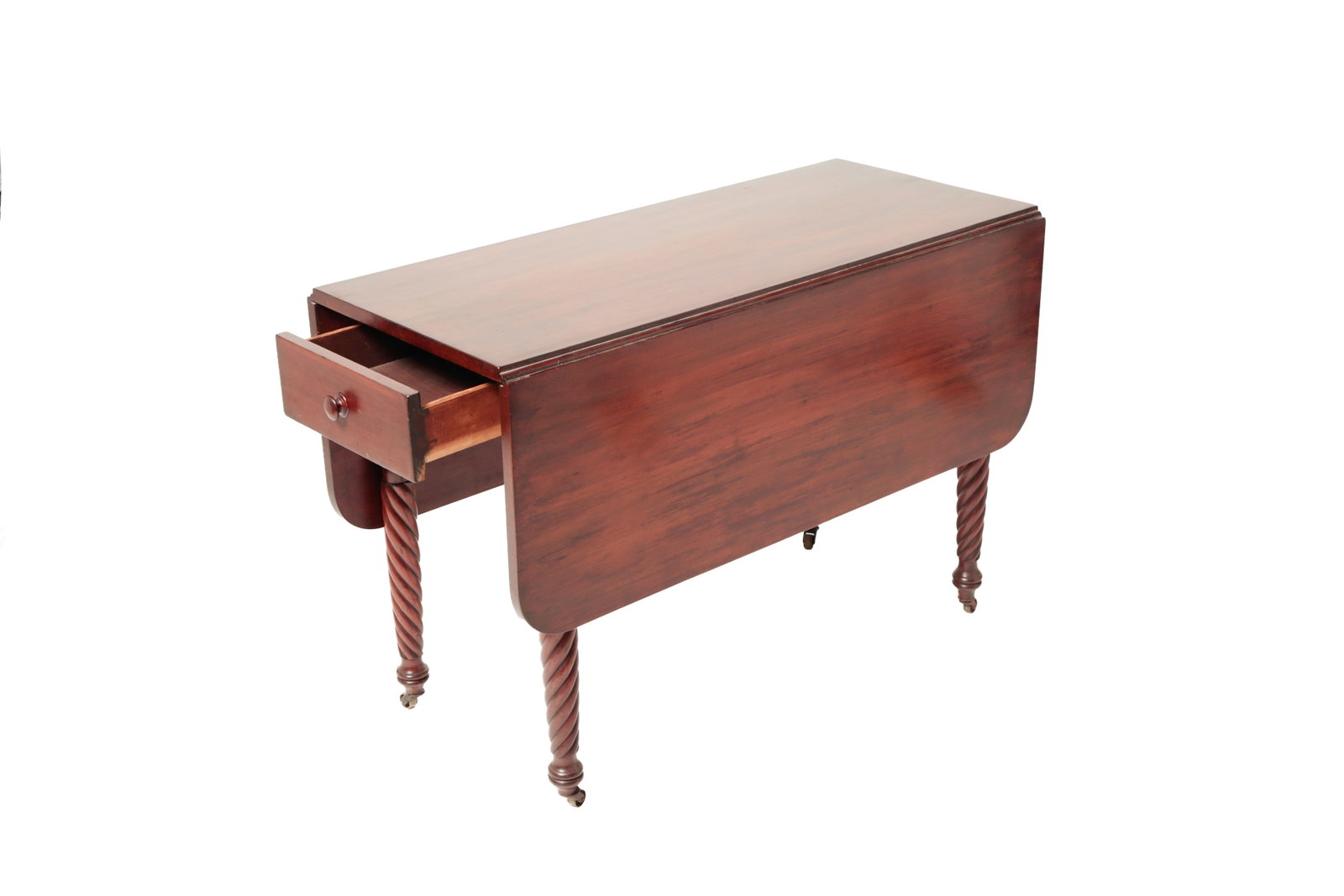 LATE SHERATON DROP-LEAF TABLE. - 5