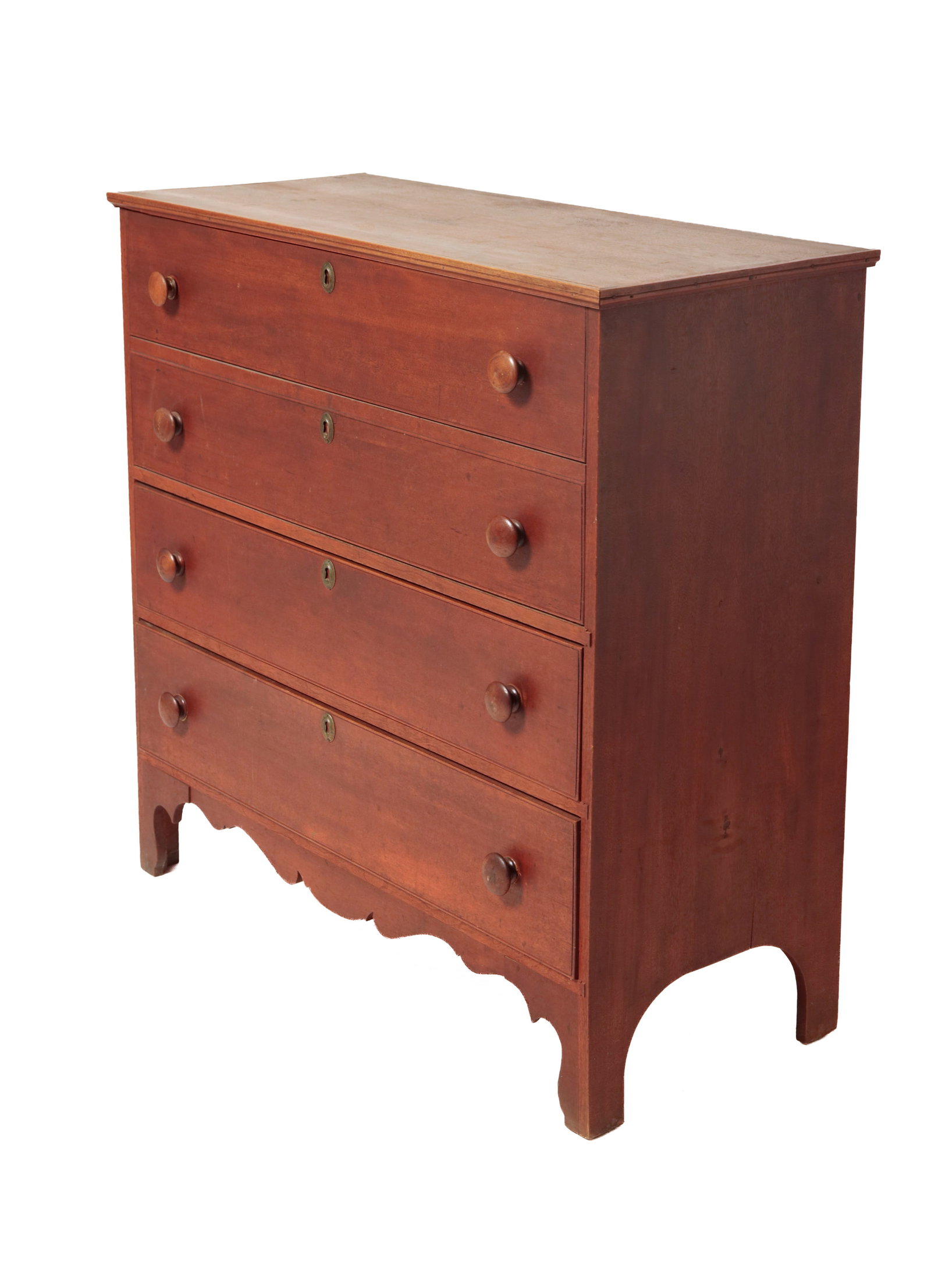 NEW ENGLAND MULE CHEST. (1 of 12)
