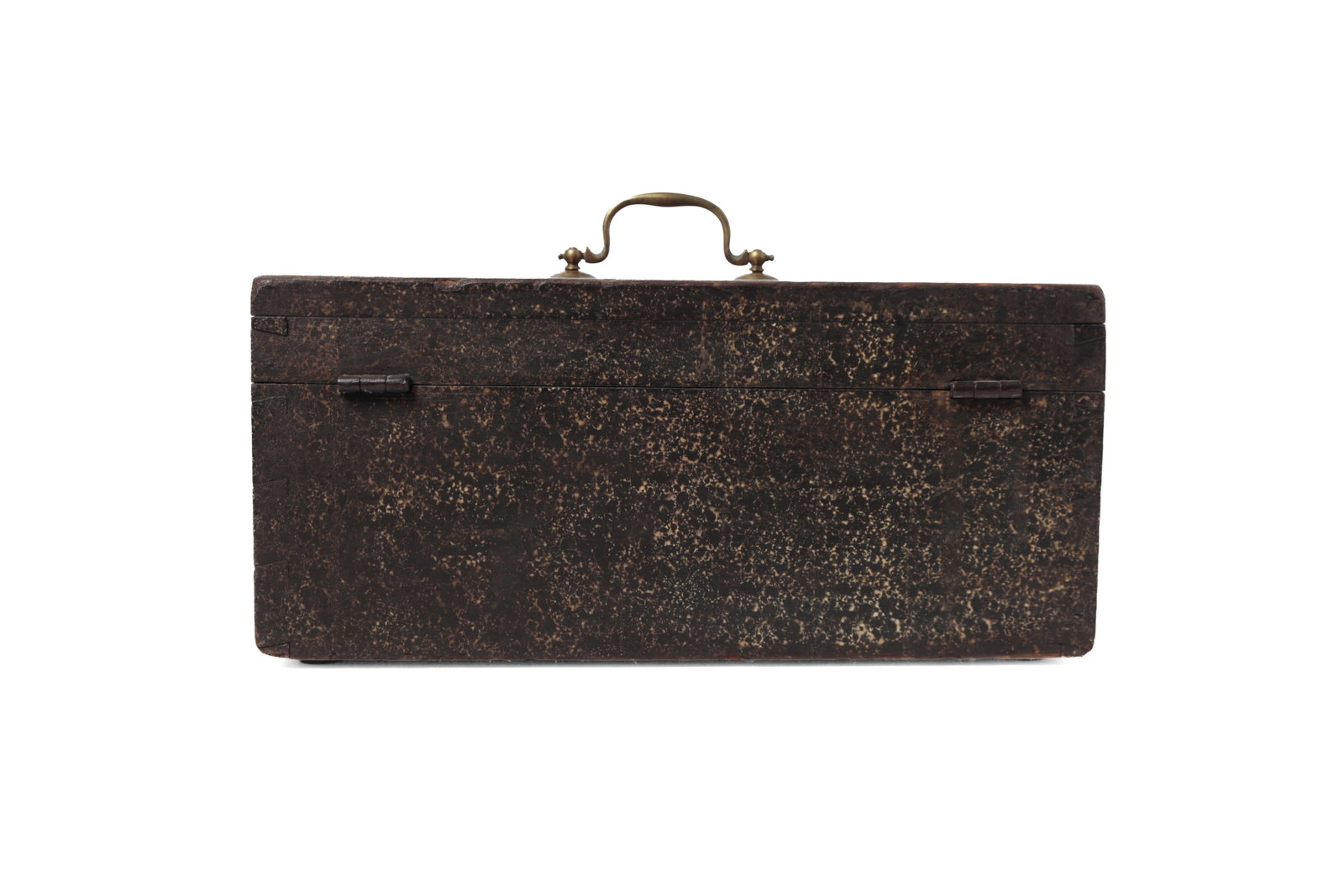 NEW ENGLAND PAINTED DOCUMENT BOX. - 4
