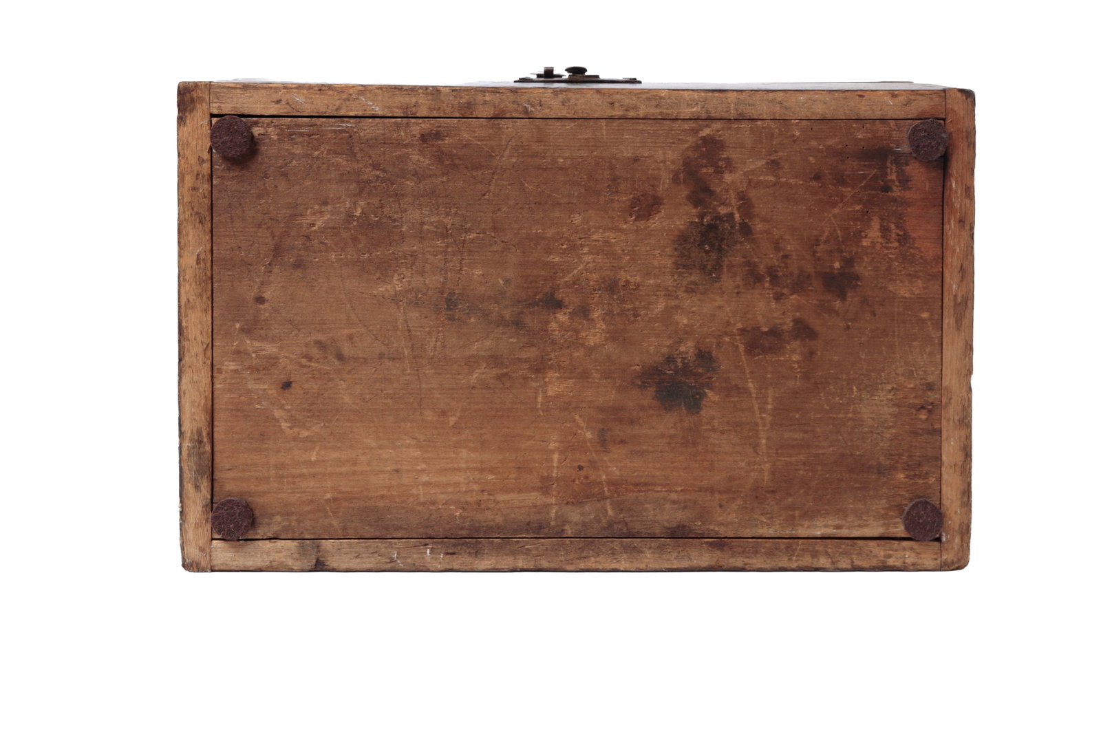 NEW ENGLAND PAINTED DOCUMENT BOX. - 6